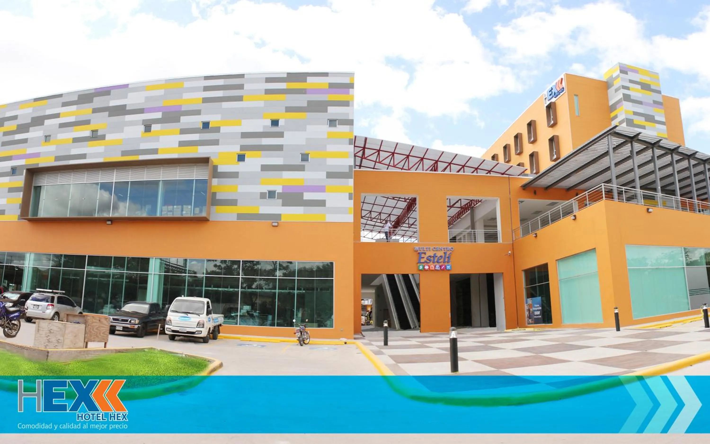 Facade/entrance in Hotel Hex Estelí