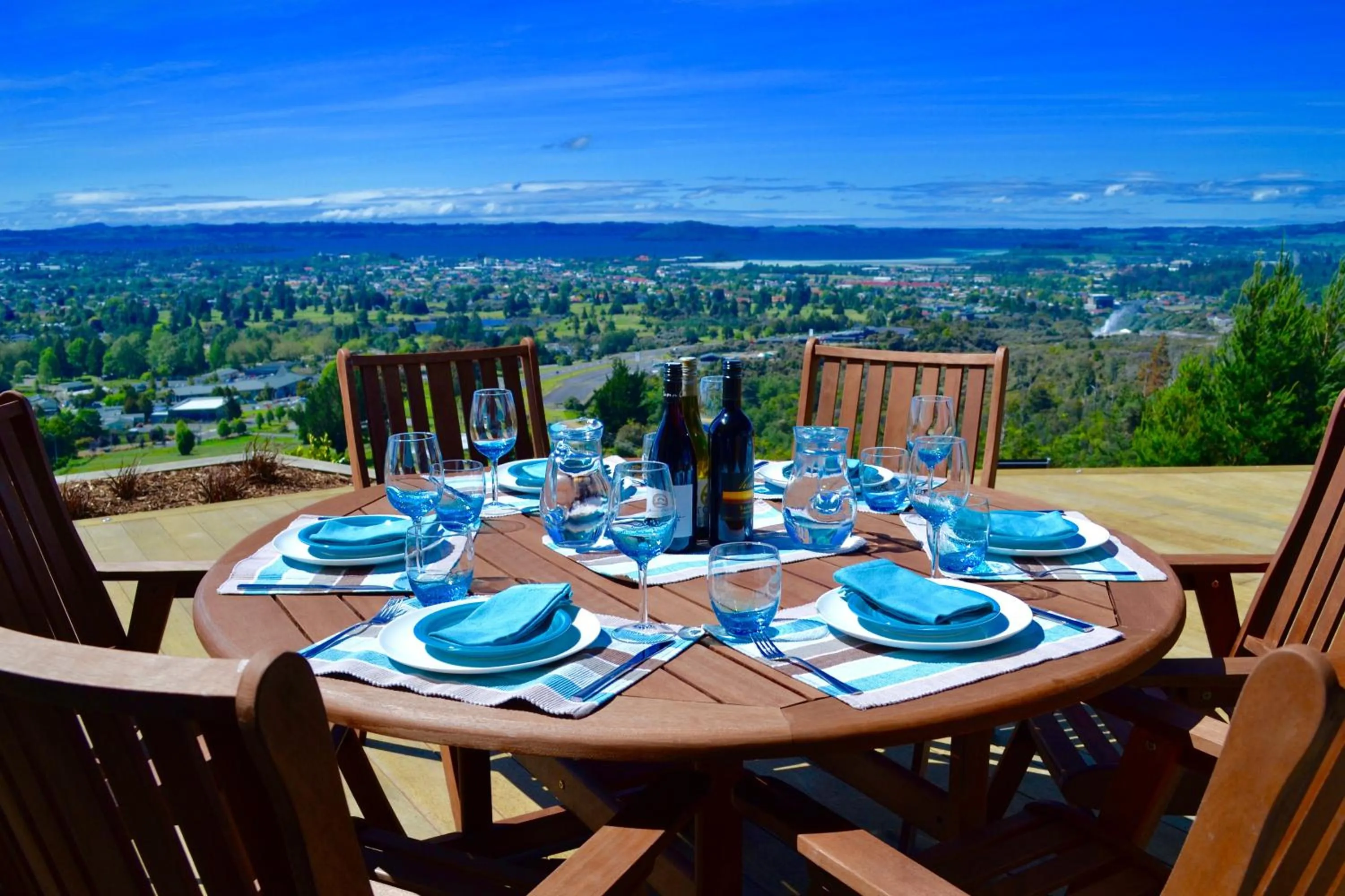 Bird's eye view in Tihi Retreat