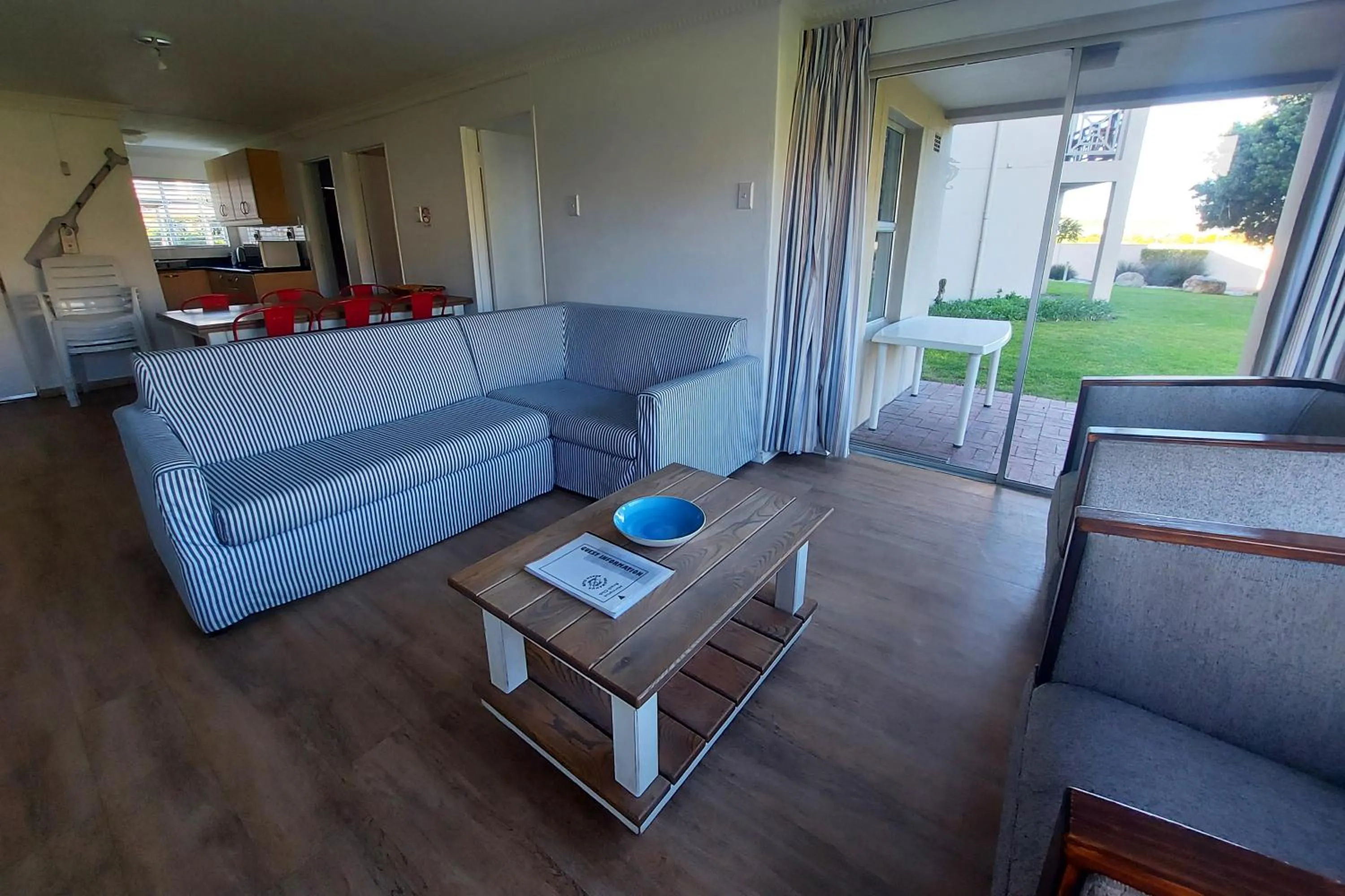 Living room in First Group Hermanus Beach Club
