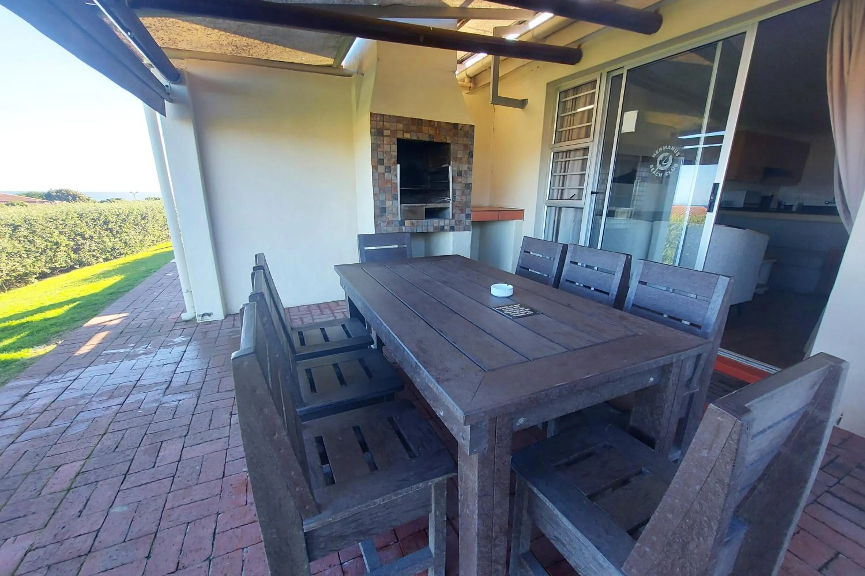 Patio in First Group Hermanus Beach Club