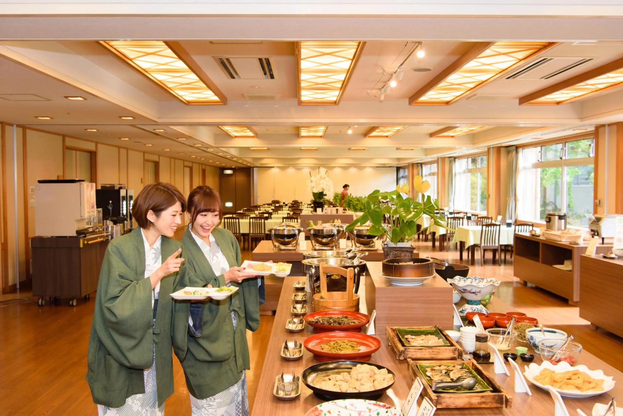 Food and drinks in Takinoyu Hotel