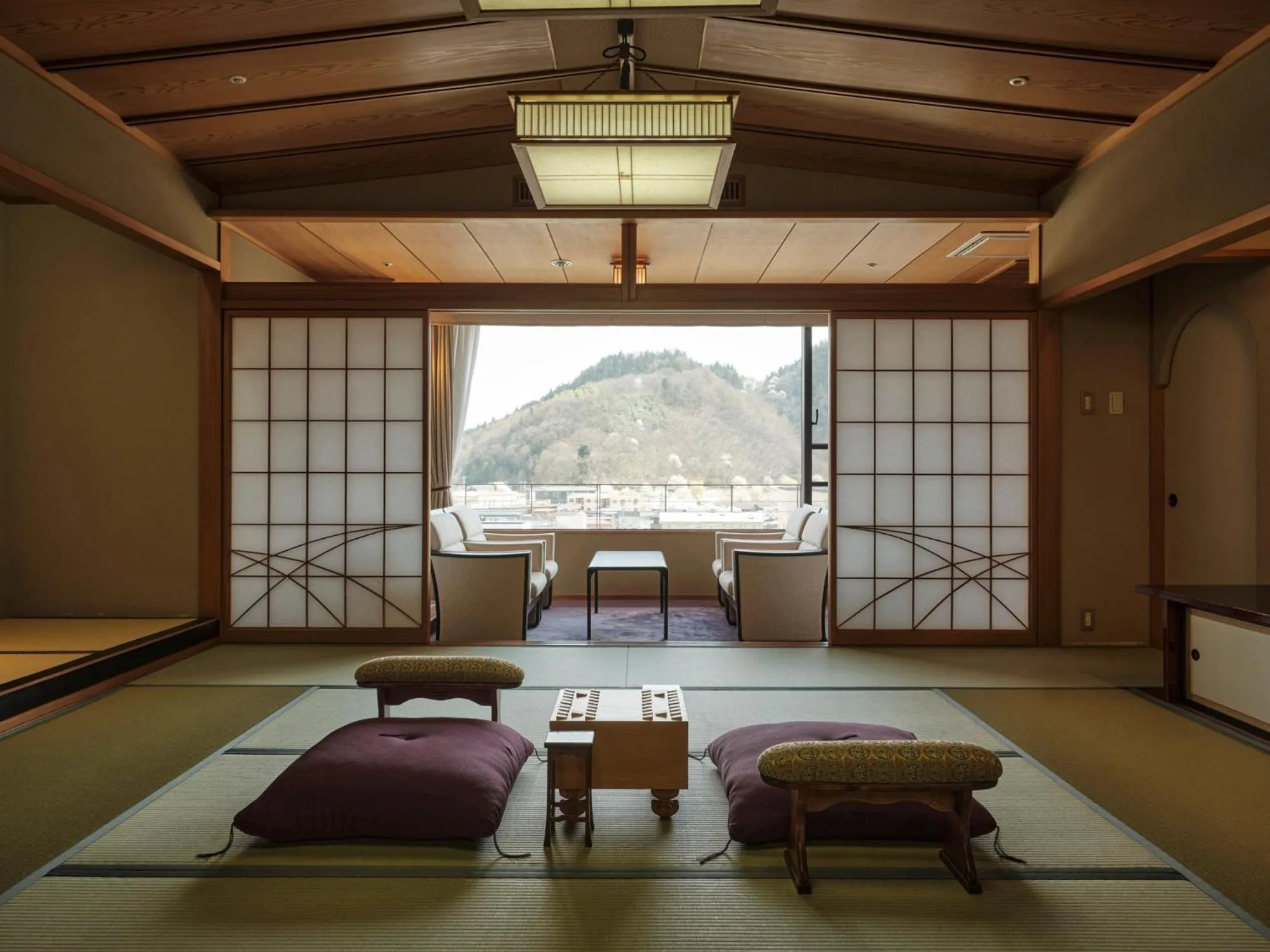 Natural landscape in Takinoyu Hotel