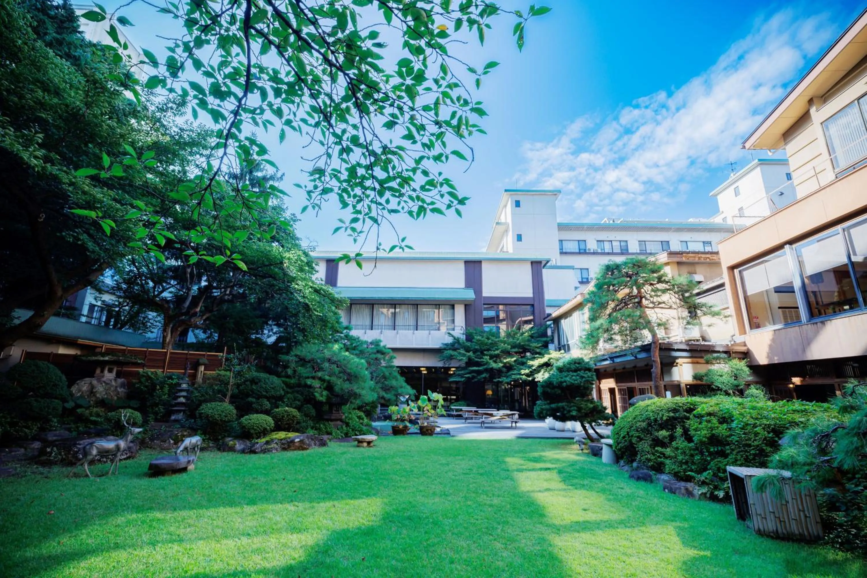 Garden in Takinoyu Hotel