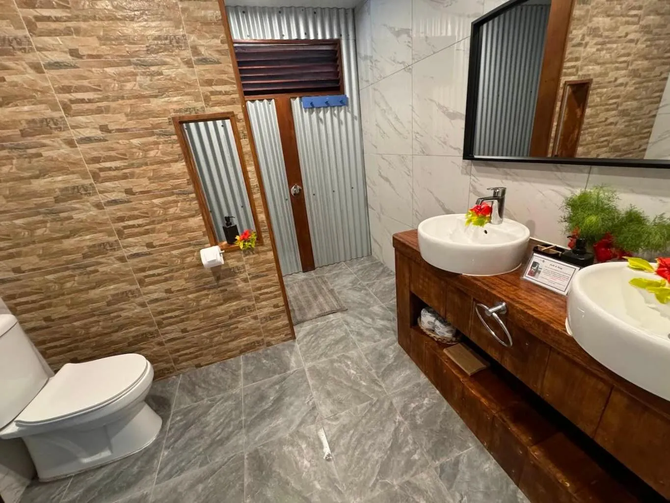 Bathroom in Turtle Bay Lodge