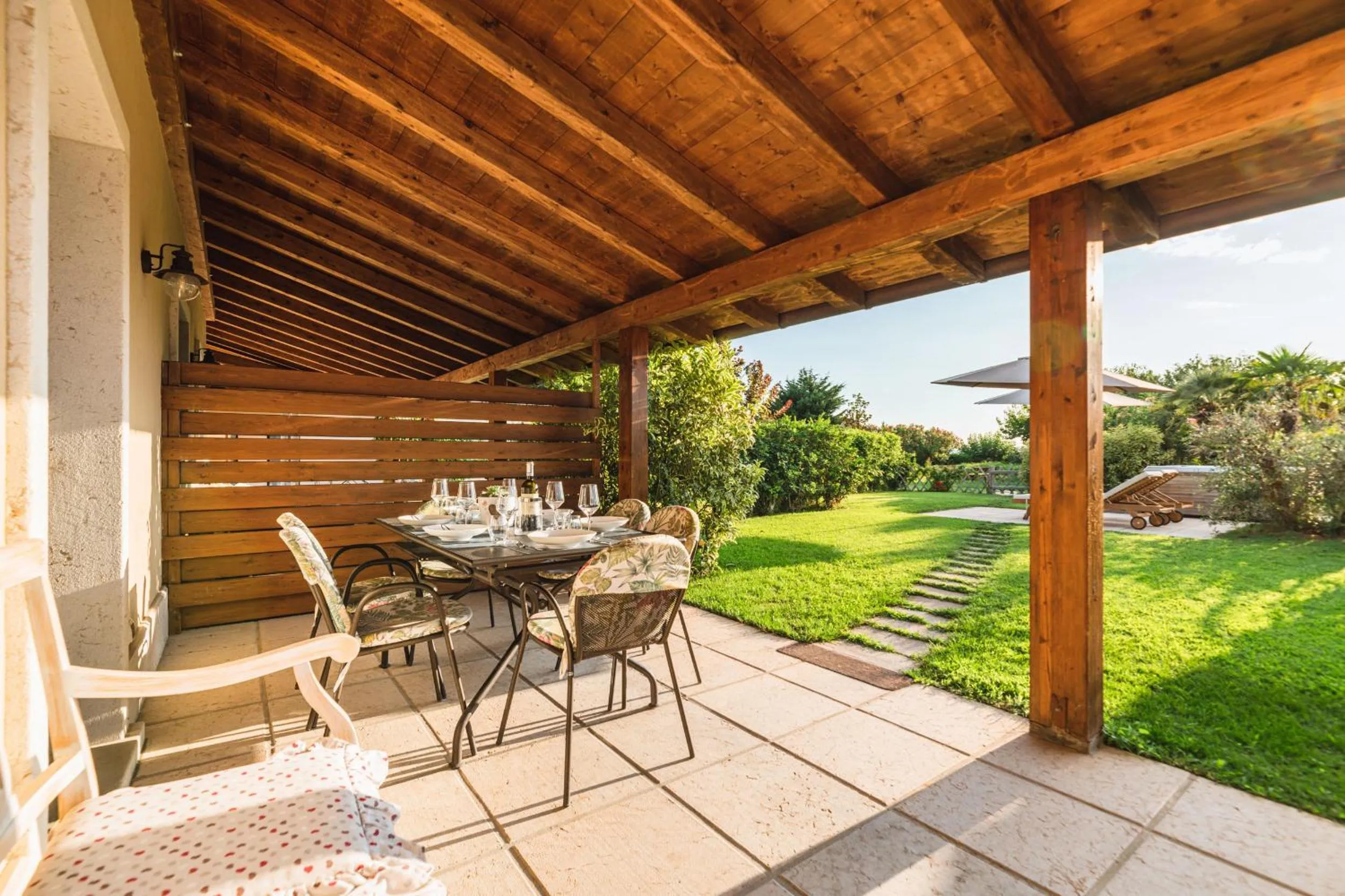 Patio in Privilegium Lazise