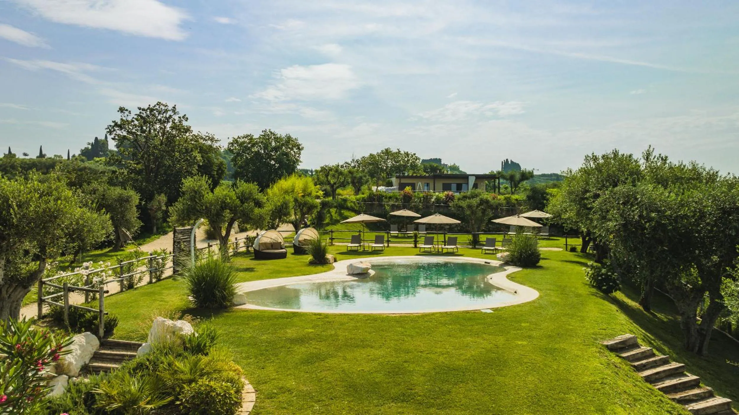 Garden view in Privilegium Lazise