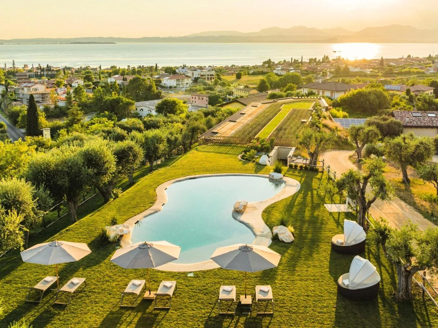 Natural landscape in Privilegium Lazise