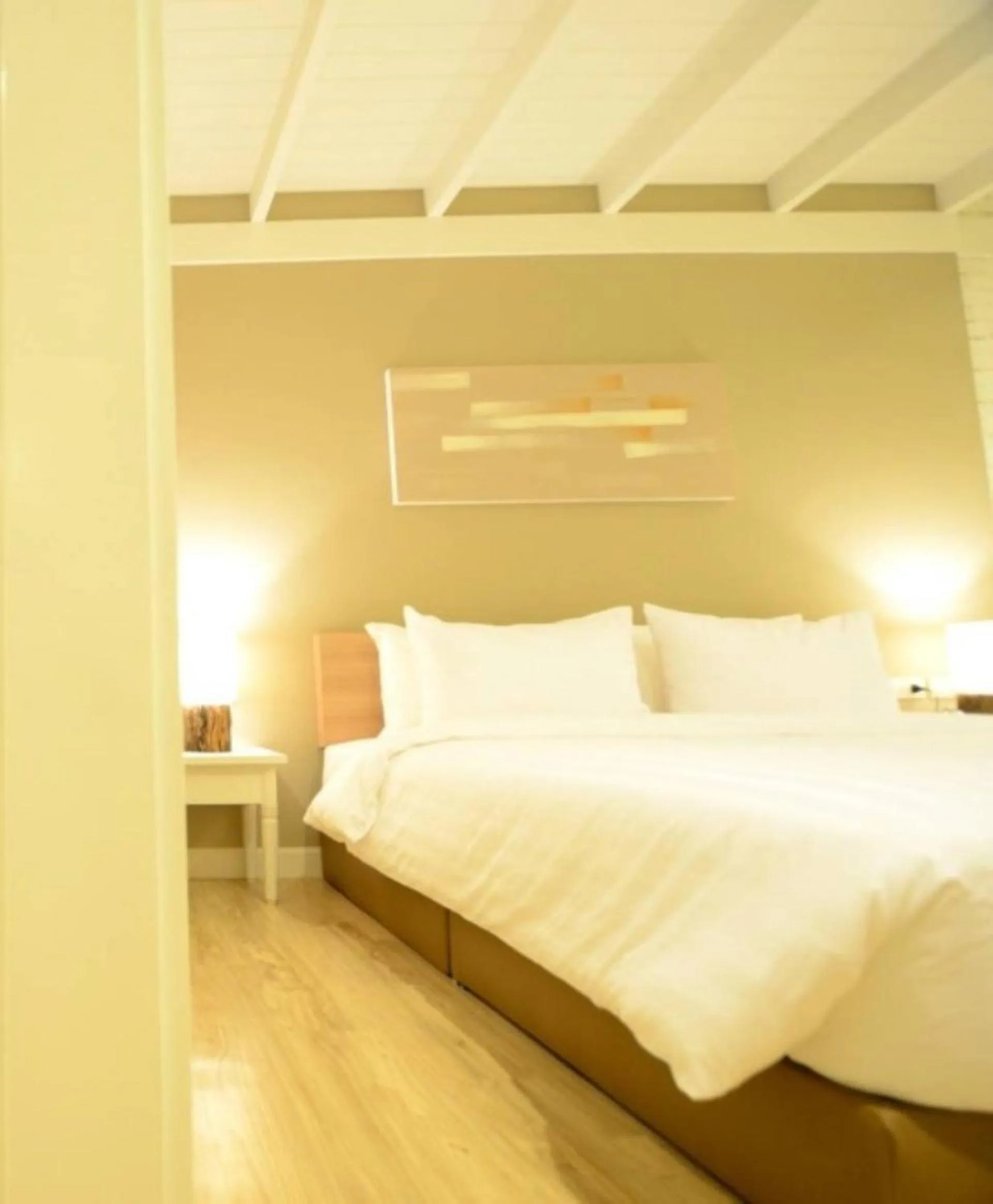 Bed in Prairie Hills Resort