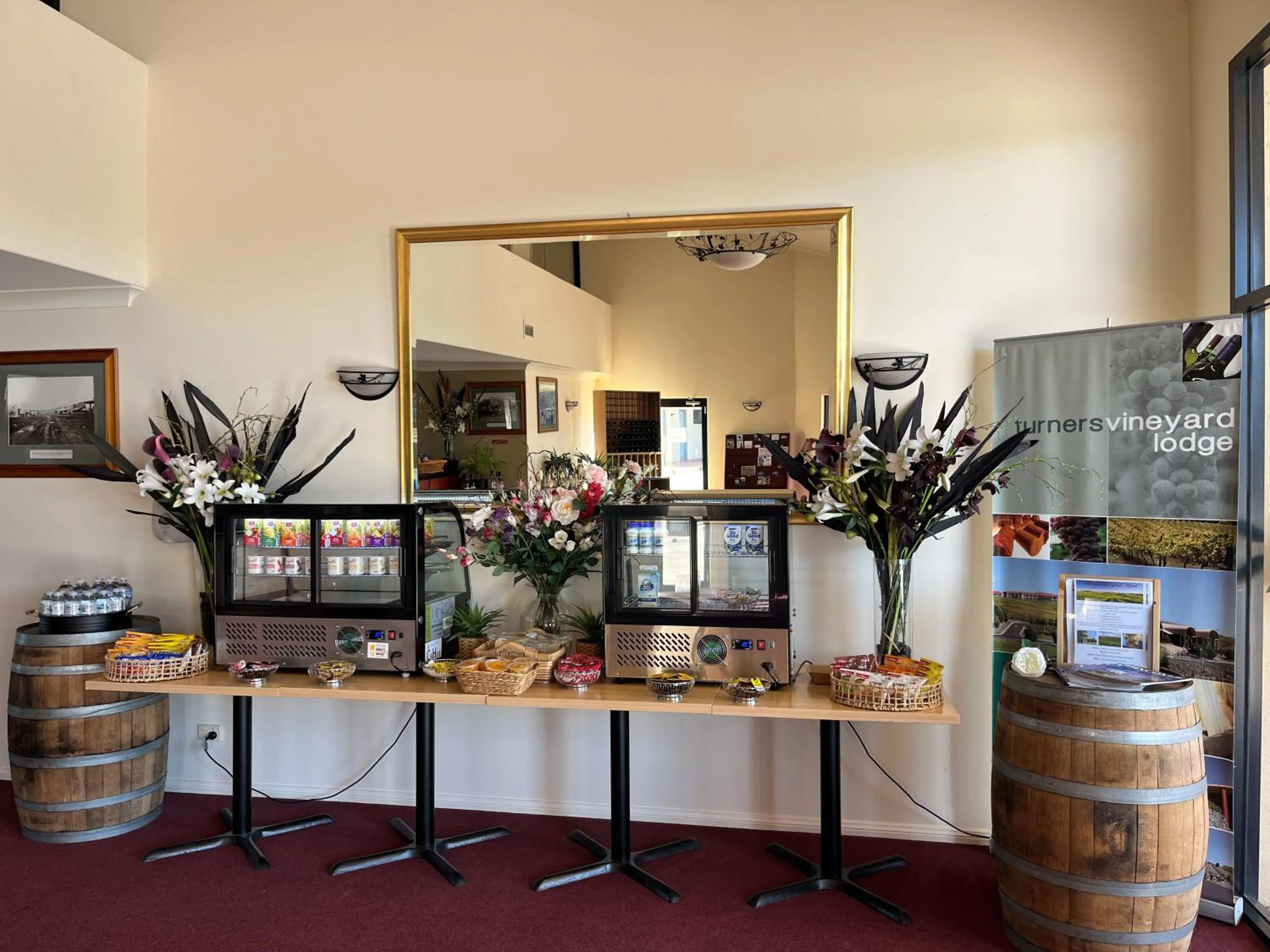 Food in Turners Vineyard Motel