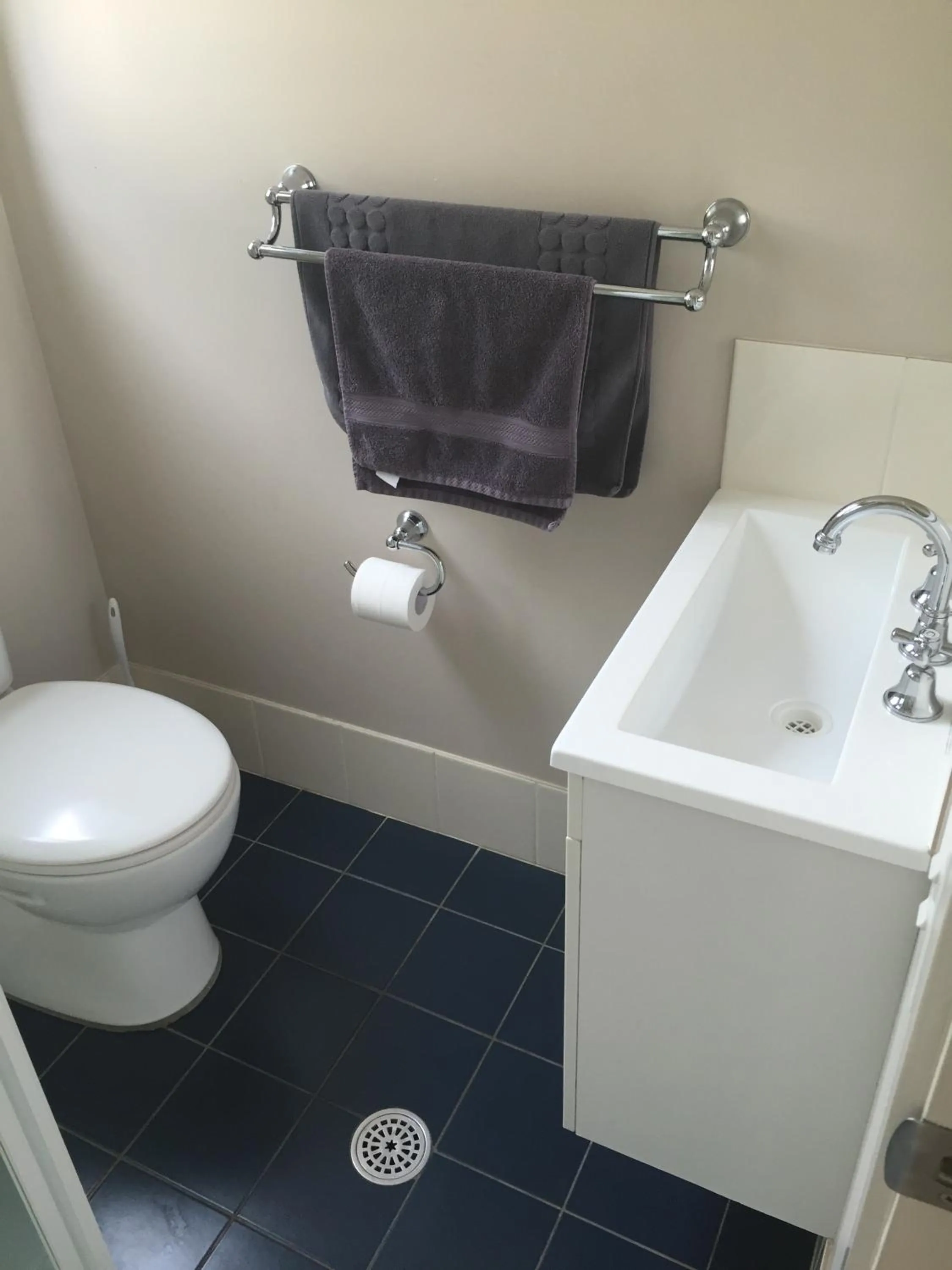 Toilet in Clarence Head Caravan Park