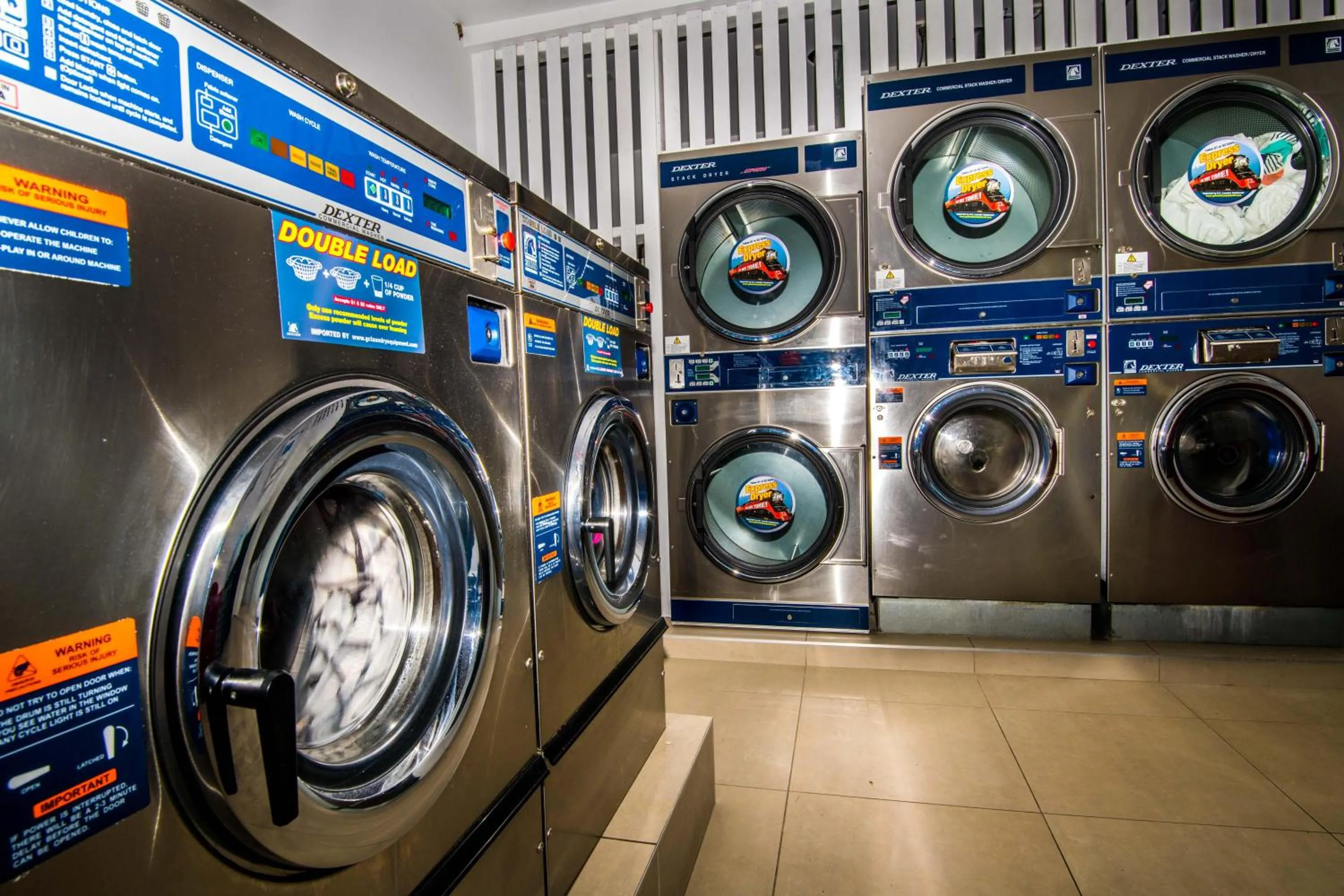 laundry in Clarence Head Caravan Park