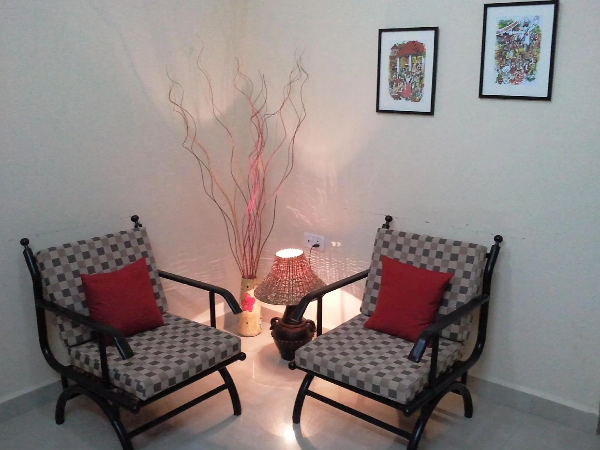 Seating area in YoYo Goa, The Apartment Hotel