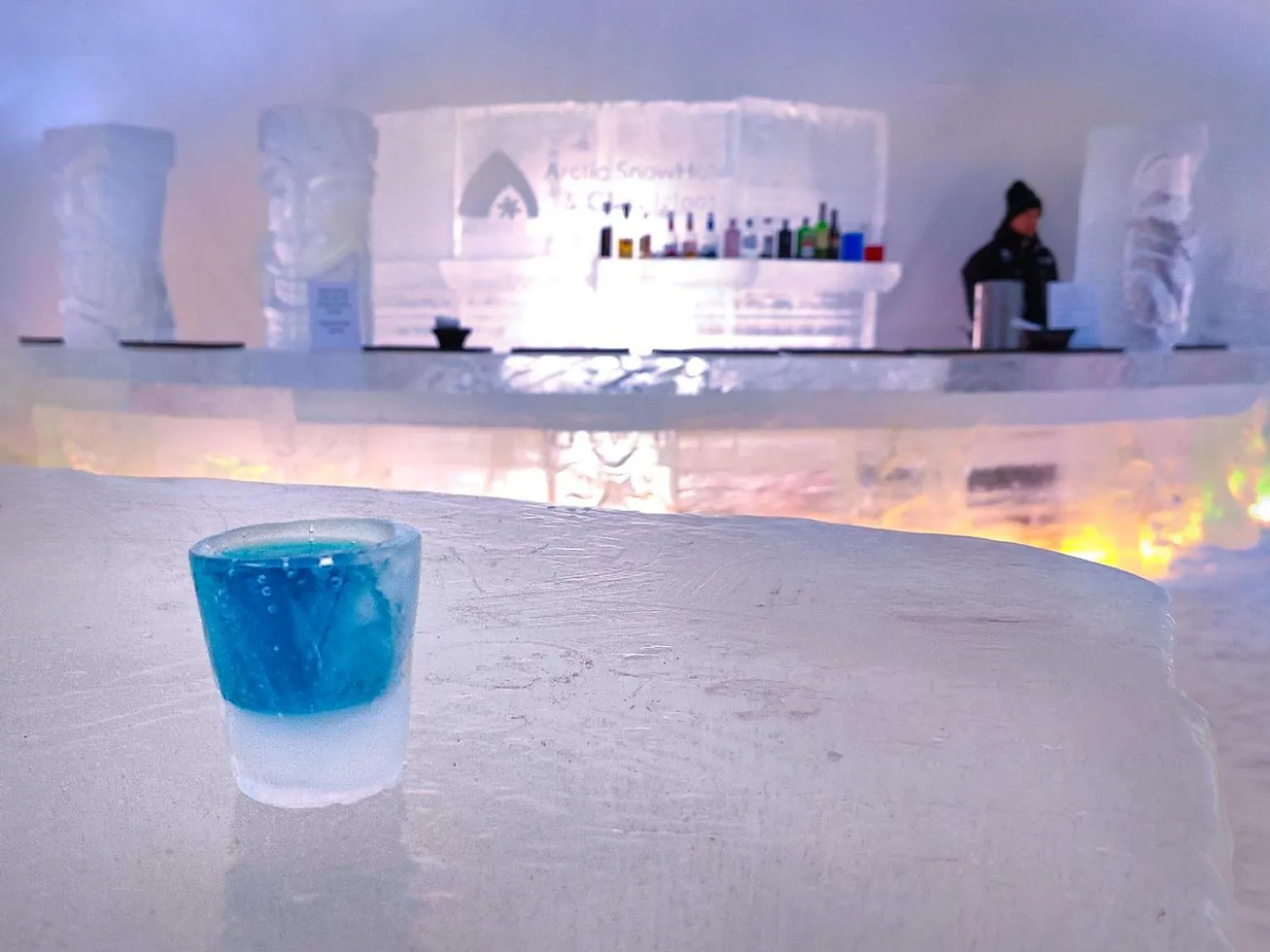 Restaurant/places to eat in Arctic SnowHotel & Glass Igloos