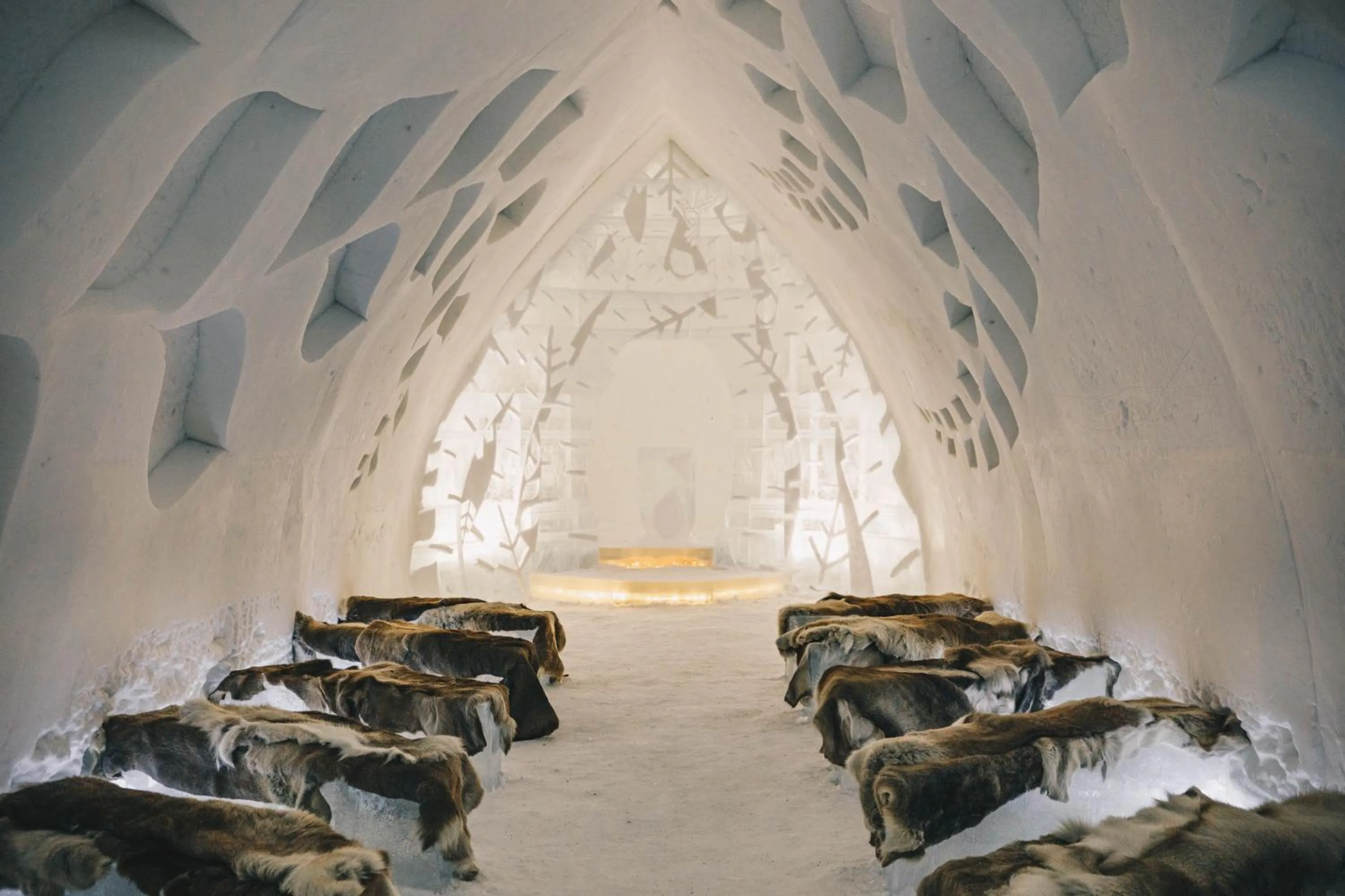 Place of worship in Arctic SnowHotel & Glass Igloos