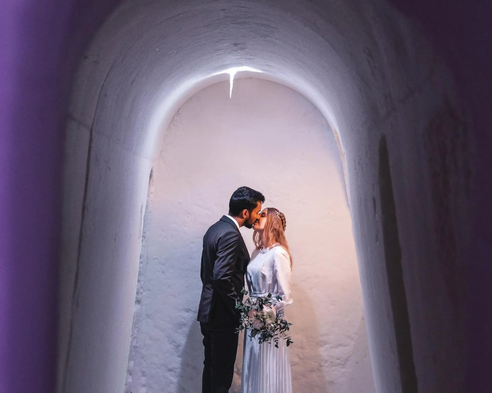 wedding in Arctic SnowHotel & Glass Igloos