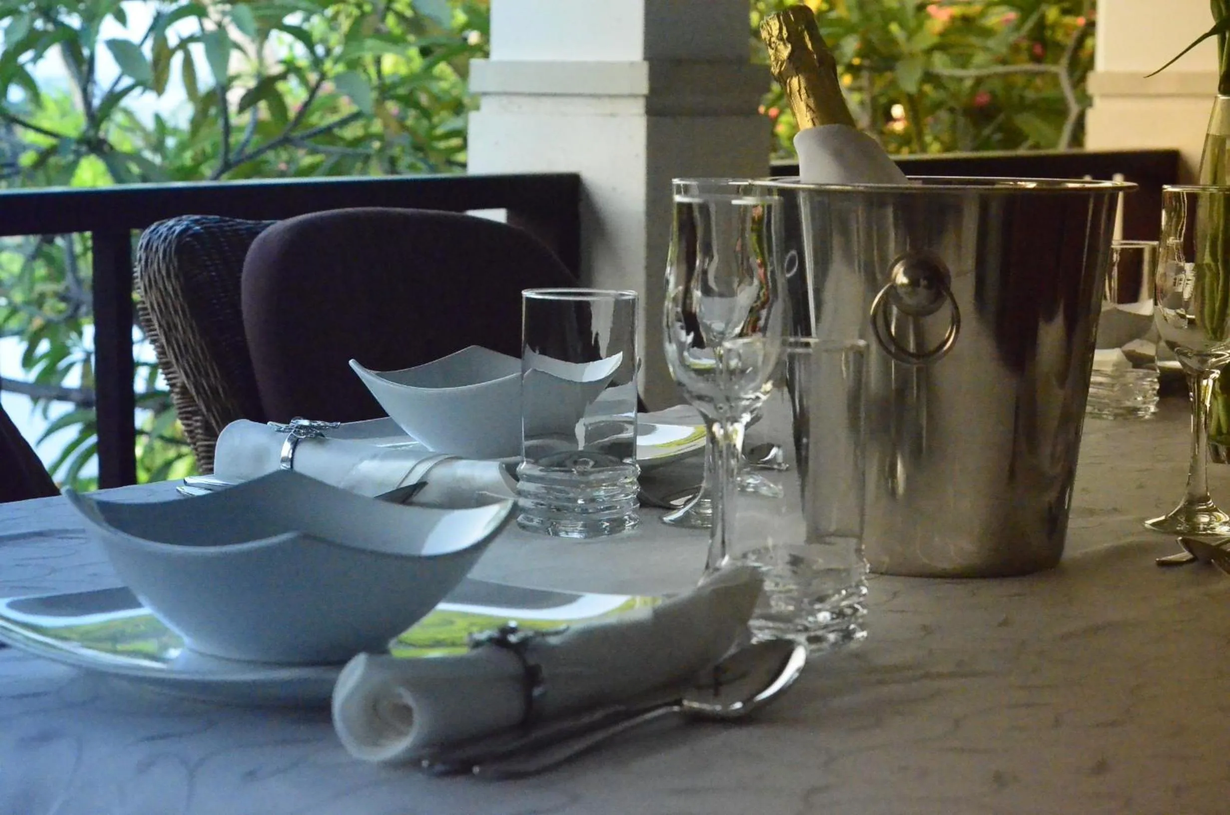 Balcony/Terrace in Villa Lilly Sea View Private Pool