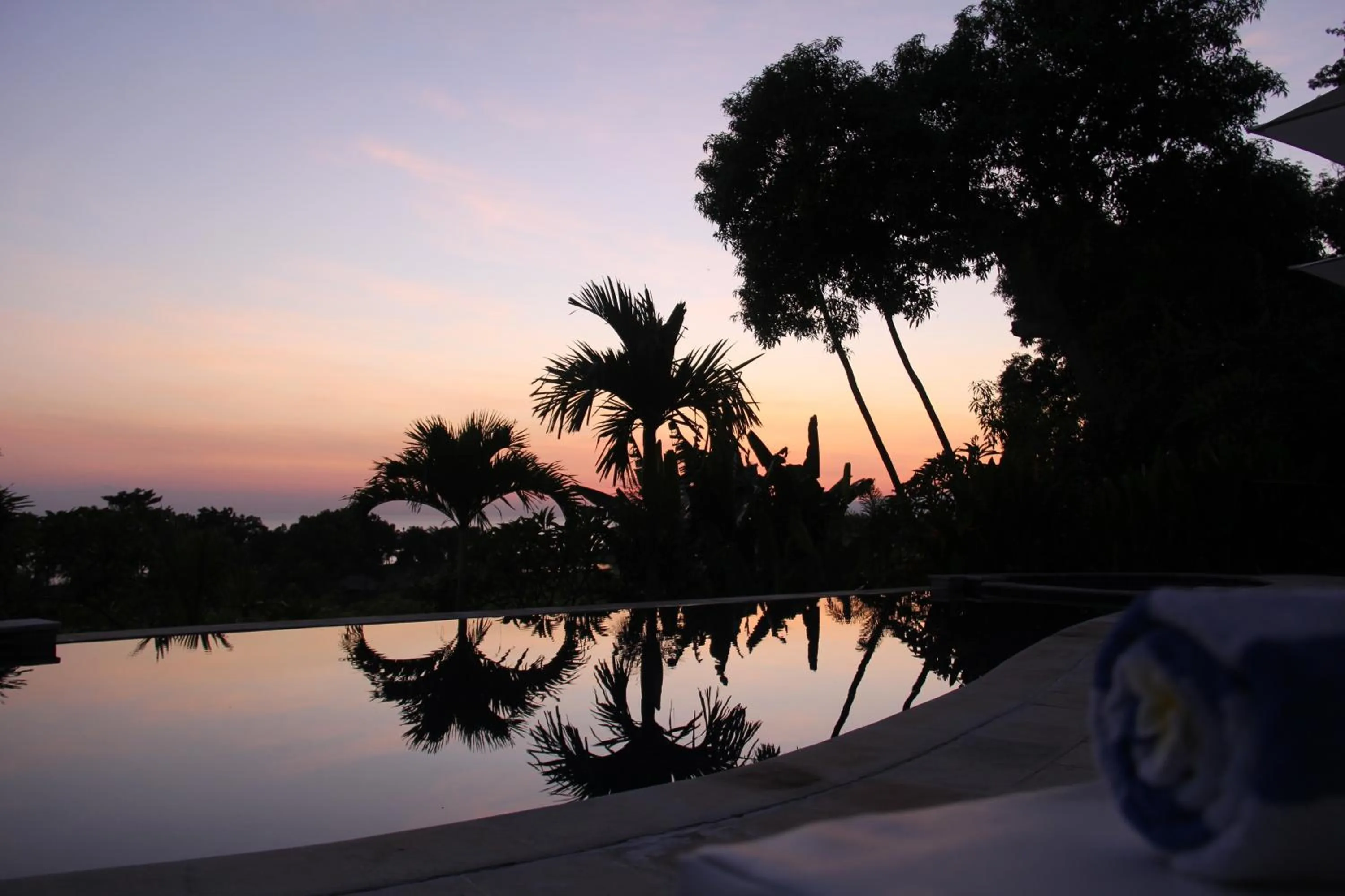 Sunset in Villa Lilly Sea View Private Pool