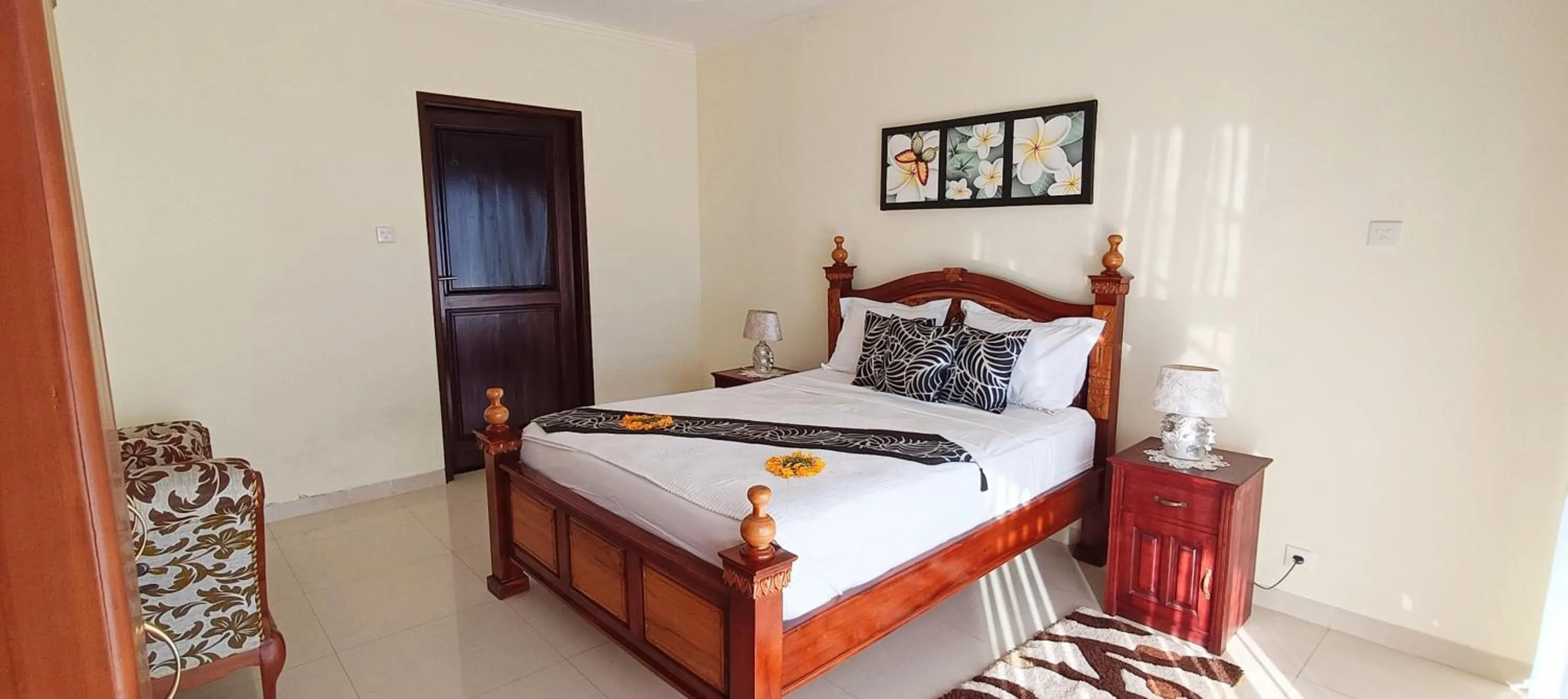 Bedroom, Bed in Villa Lilly Sea View Private Pool