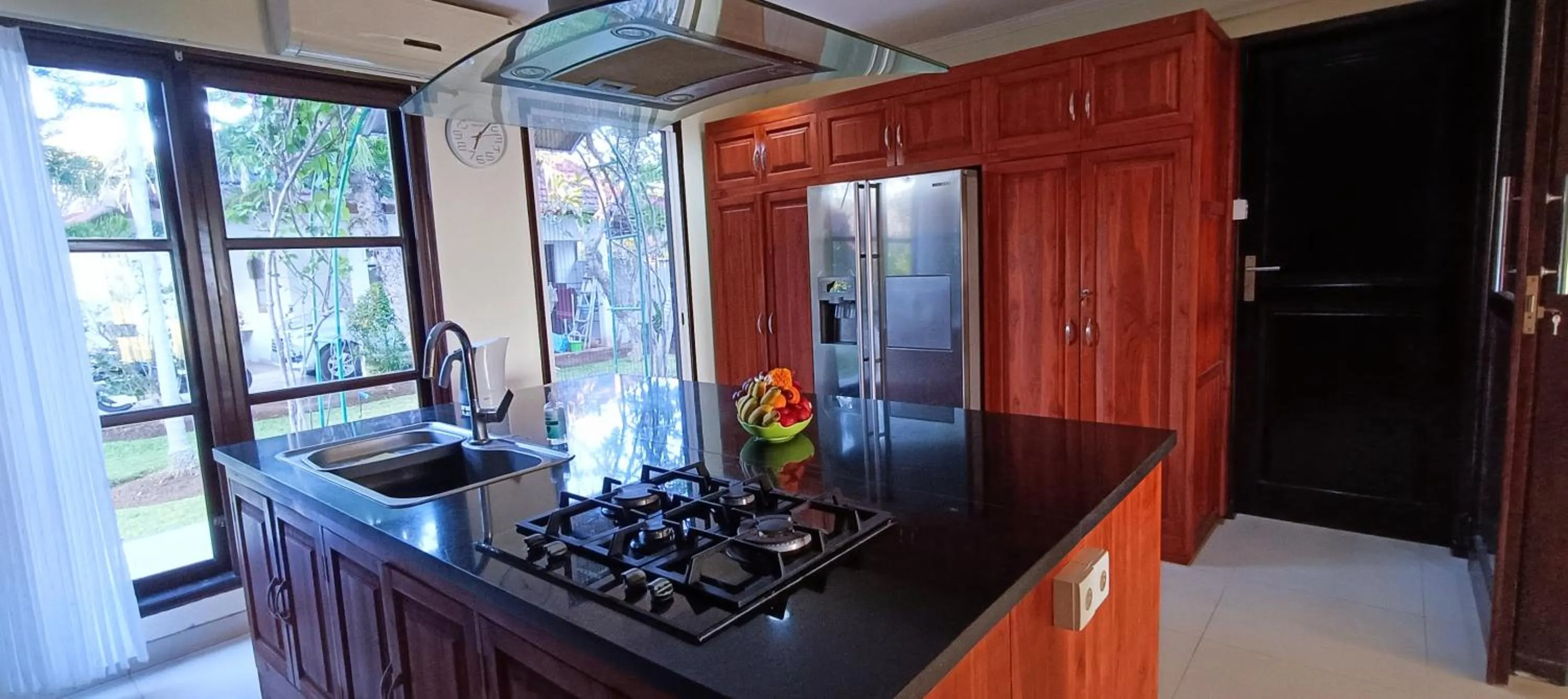 Kitchen or kitchenette in Villa Lilly Sea View Private Pool