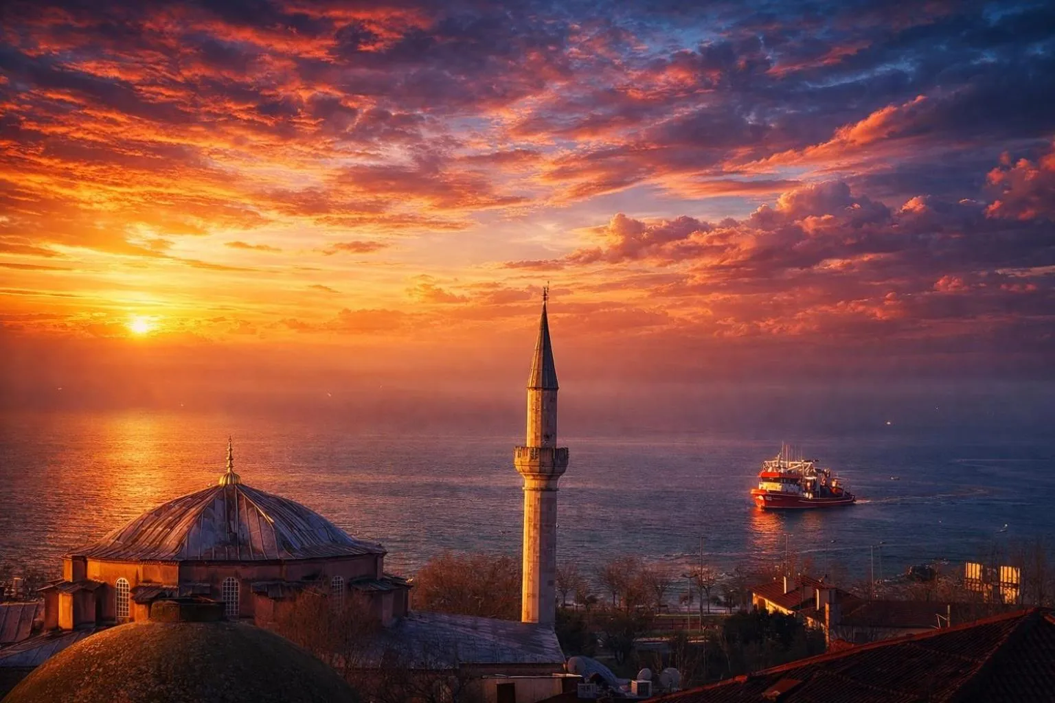 Patio in Ayasofya Hotel - Special Class
