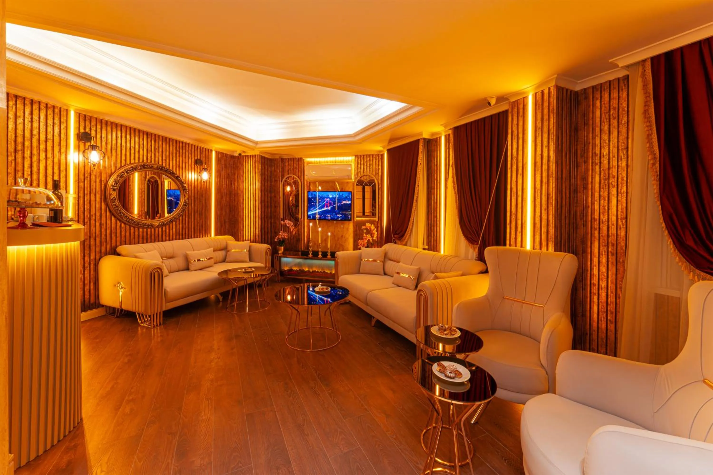 Lounge or bar in Ayasofya Hotel - Special Class