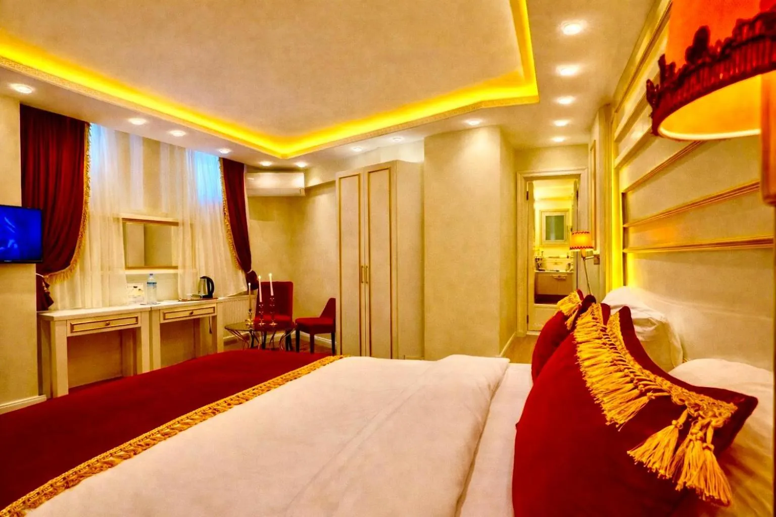 Bedroom, Bed in Ayasofya Hotel - Special Class