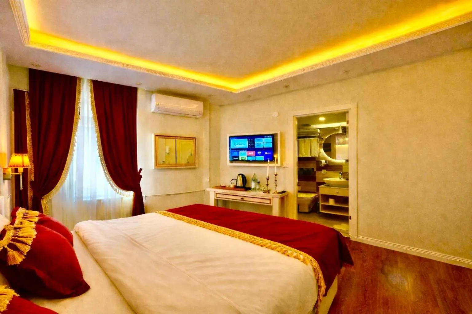 Bedroom, Bed in Ayasofya Hotel - Special Class
