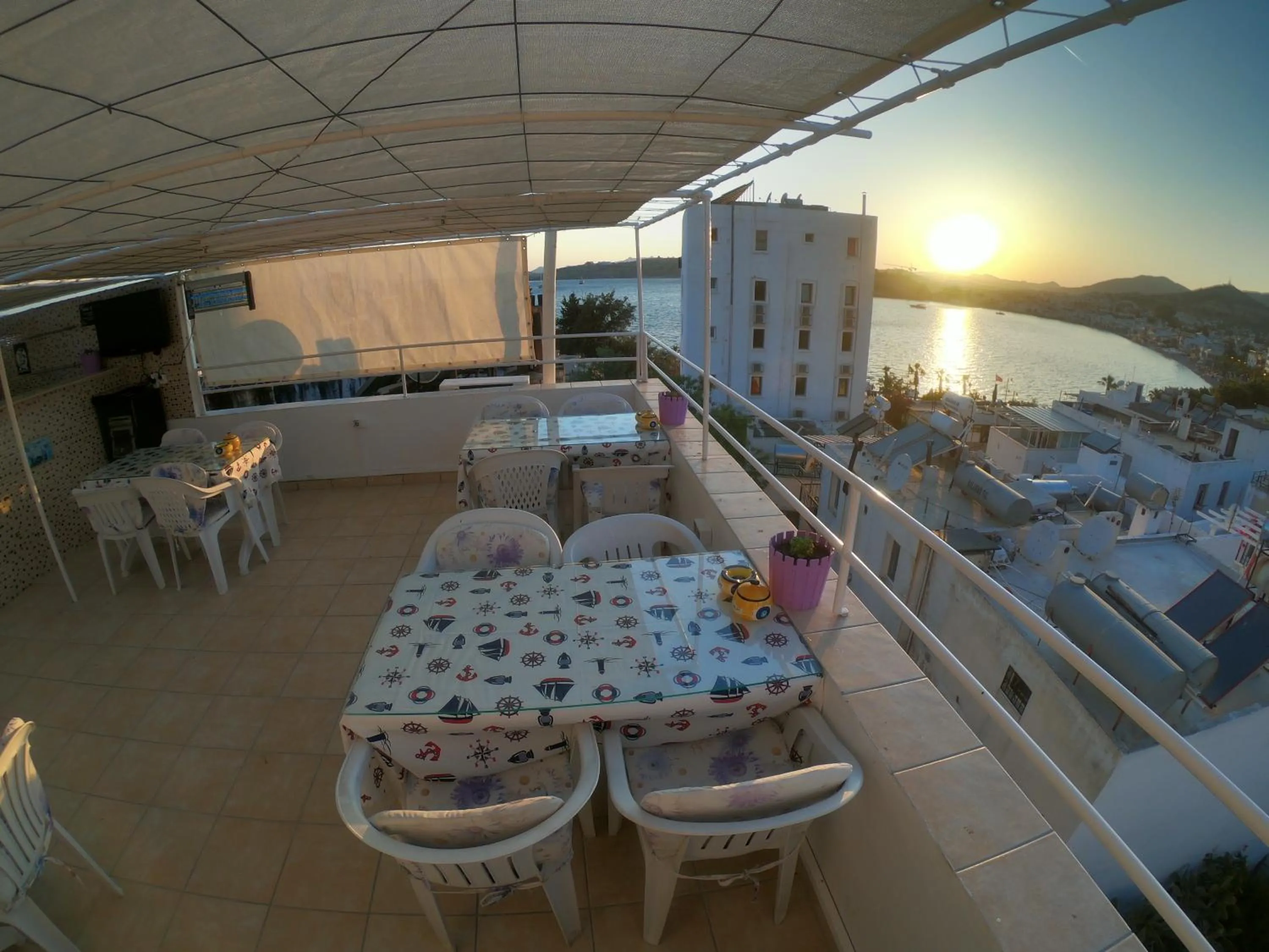 Sunset in Merhaba Pansiyon