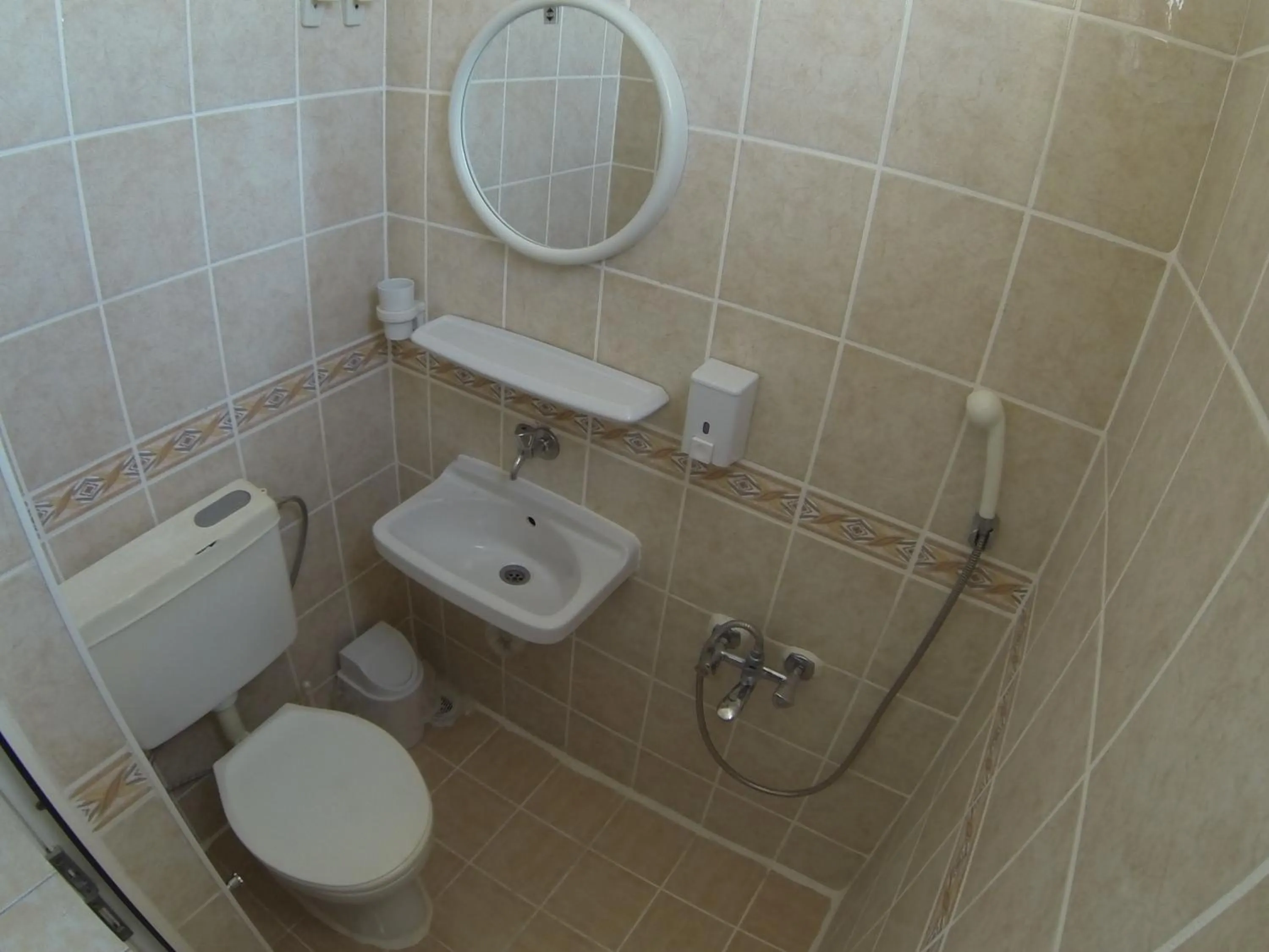 Shower in Merhaba Pansiyon