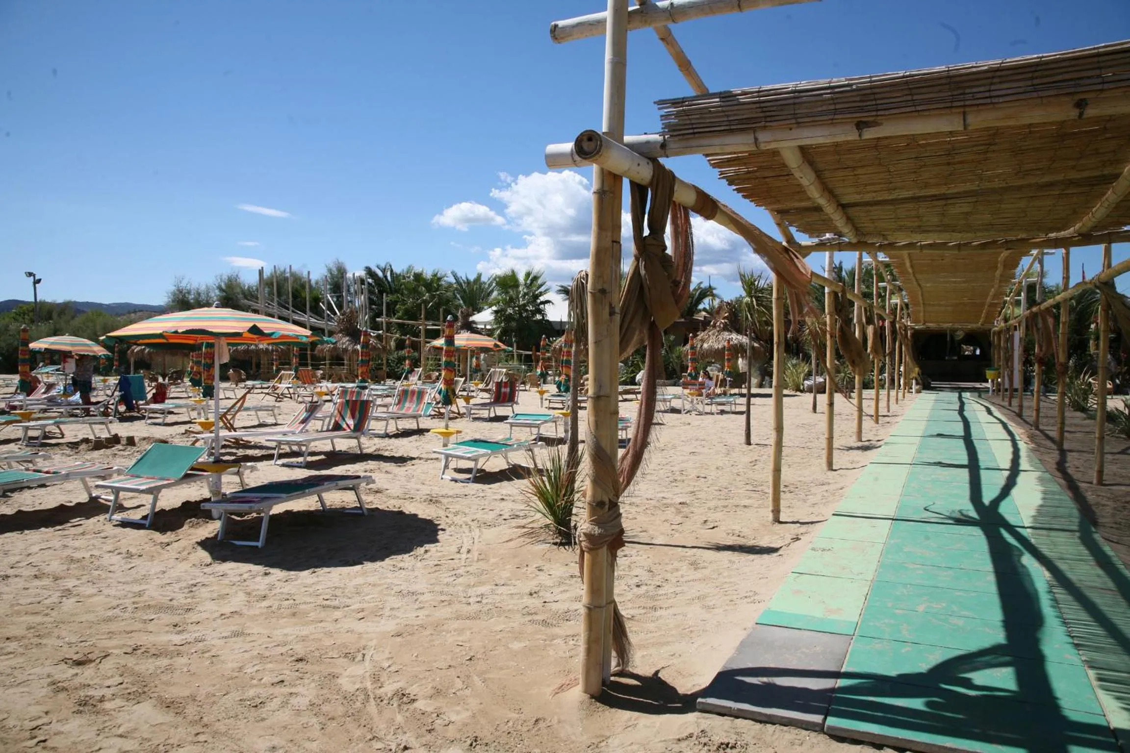 Beach in Hotel Scialì