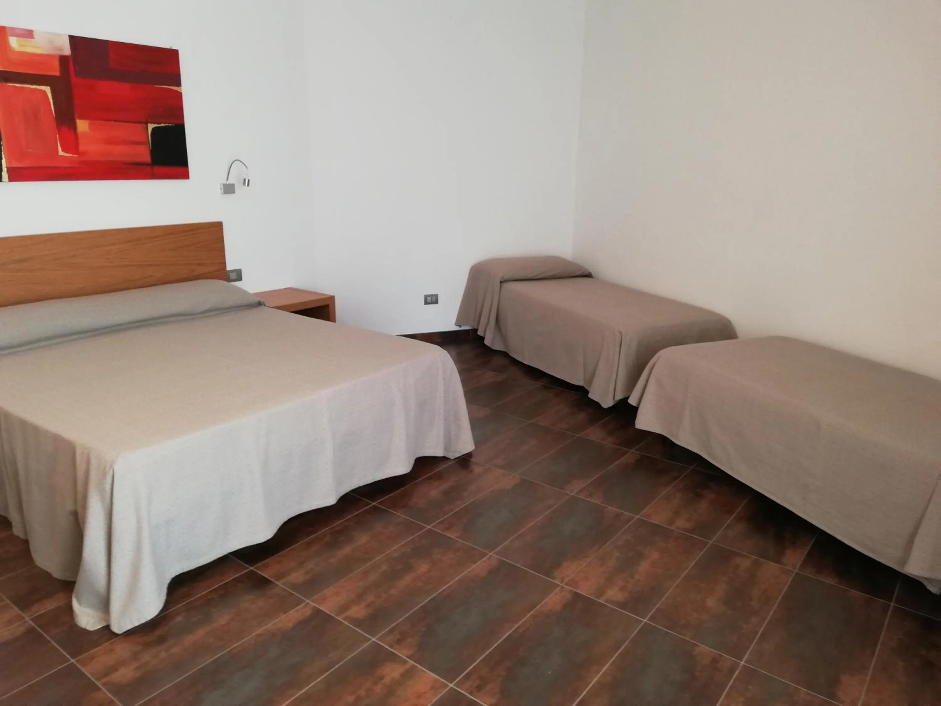 Bed in Hotel Scialì