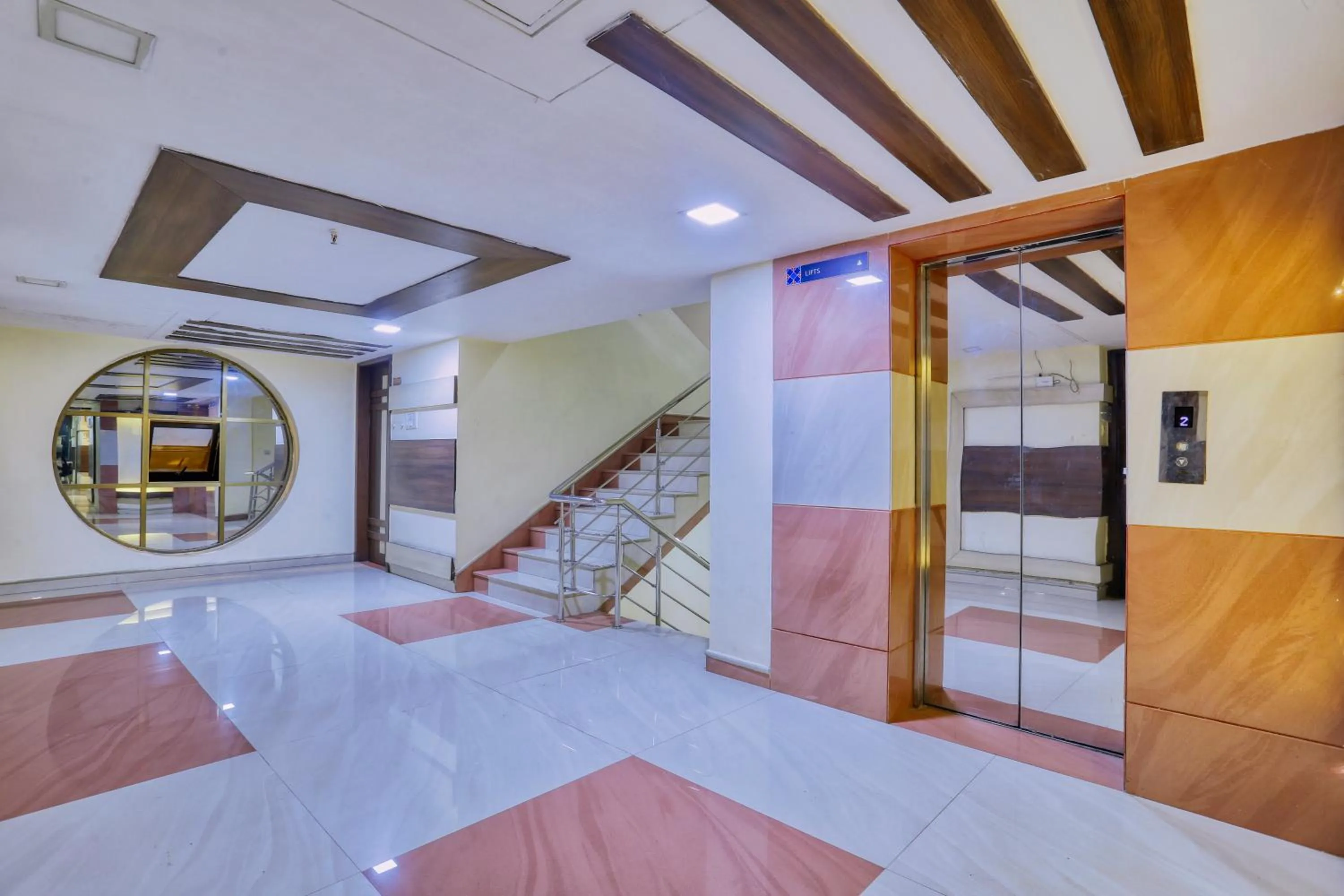 elevator in Hotel Amrit Residency