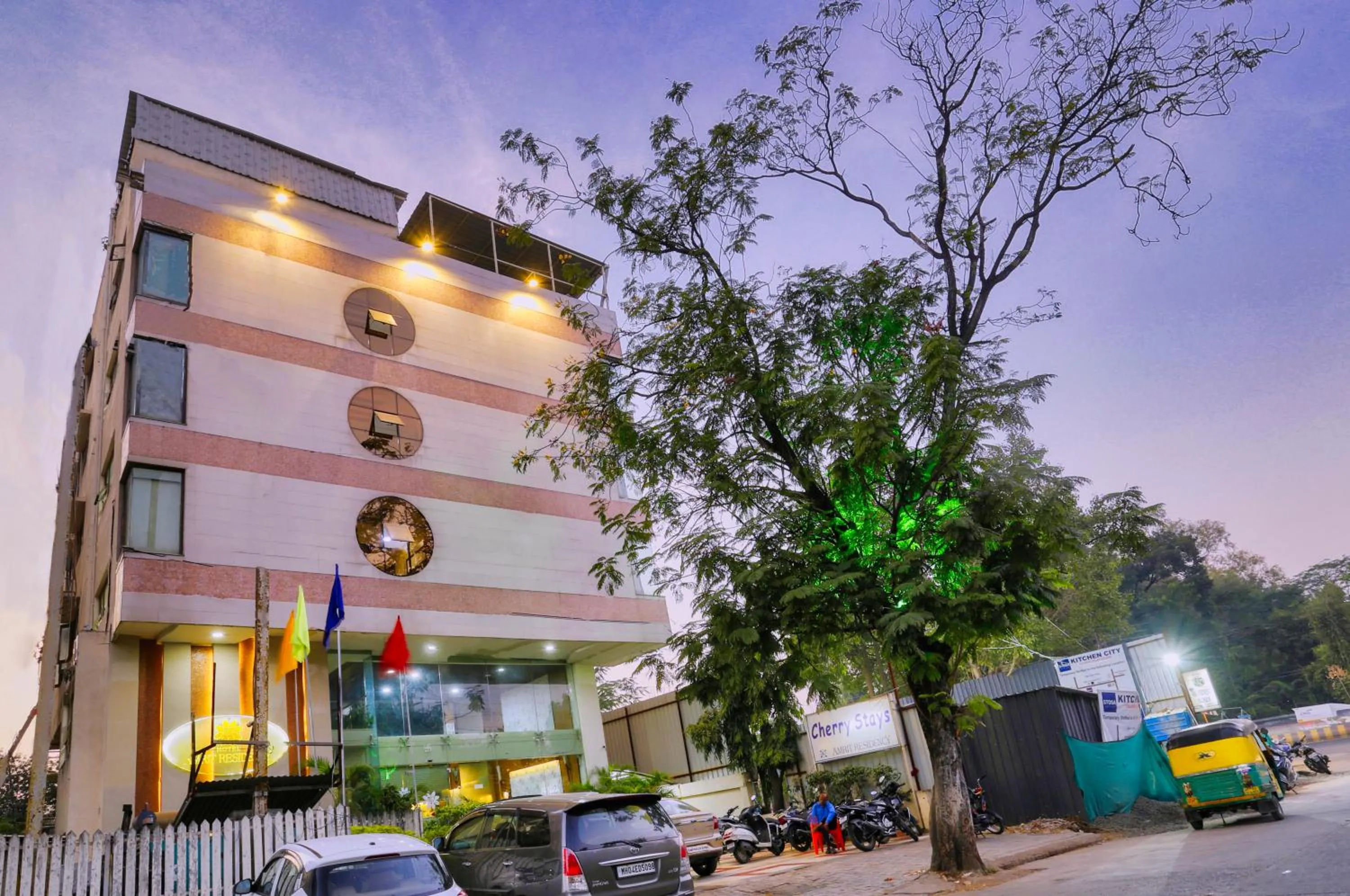 Property building in Hotel Amrit Residency