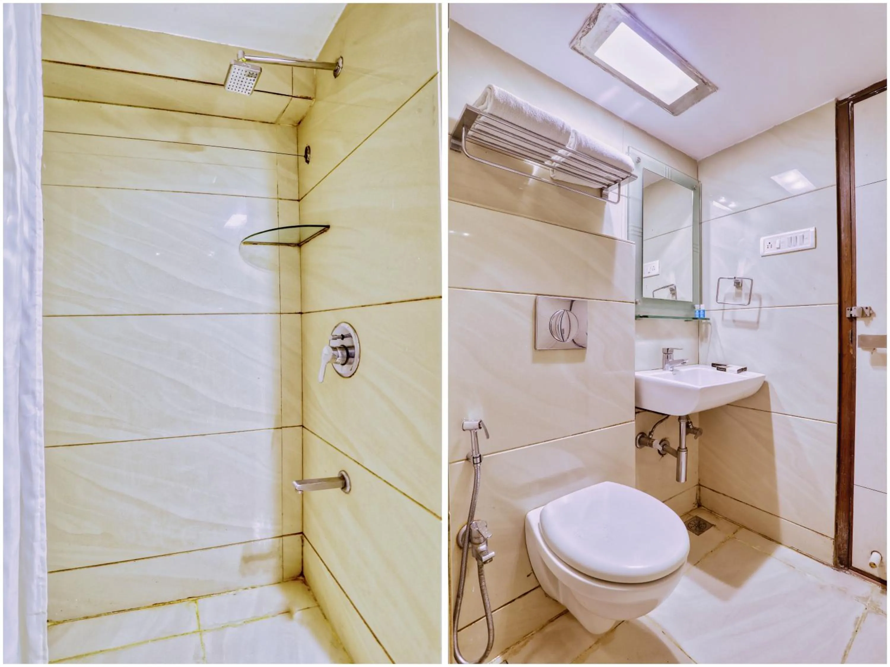 Shower in Hotel Amrit Residency