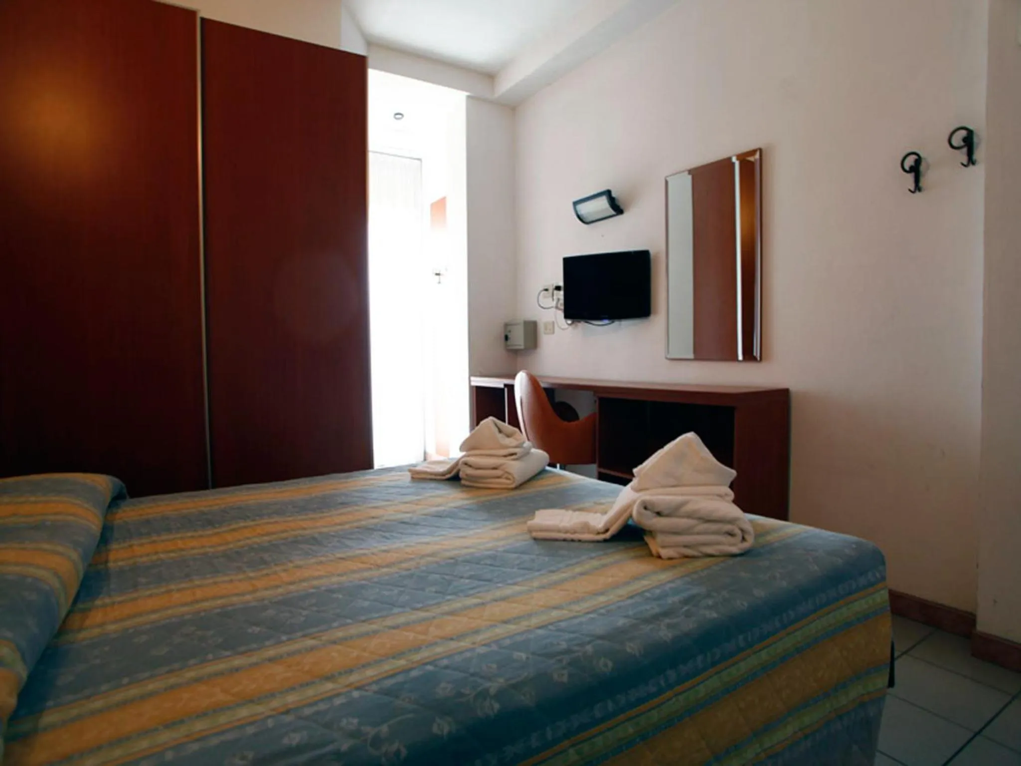 Bed in Hotel Marebello