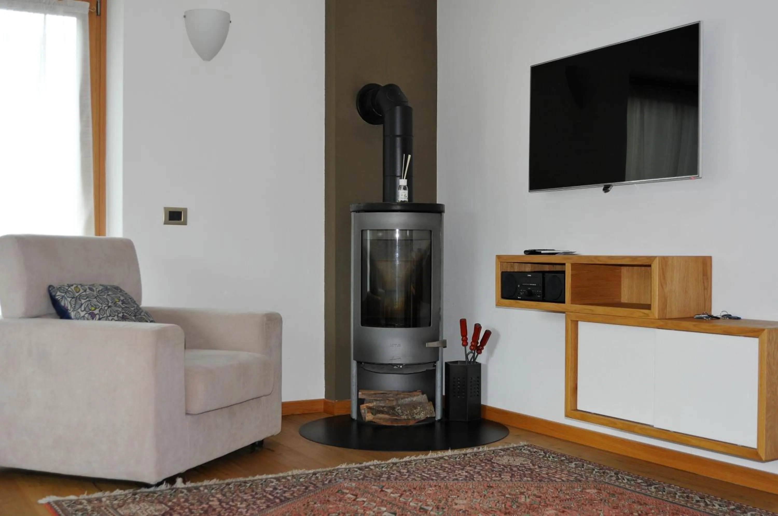 Communal lounge/ TV room in La Casa di Armando