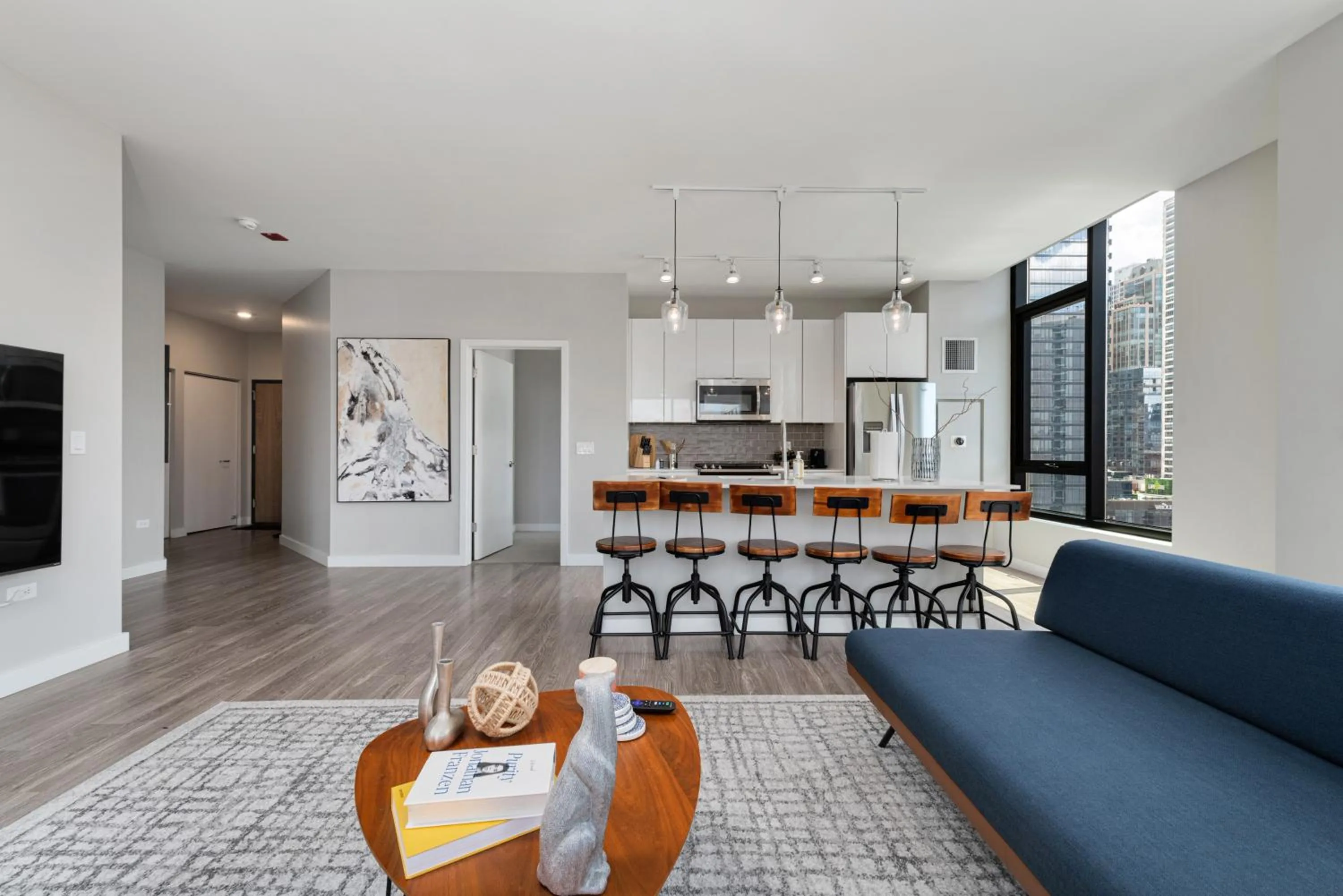 Living room in Aurelien Spacious Apartments in the Heart of Gold Coast