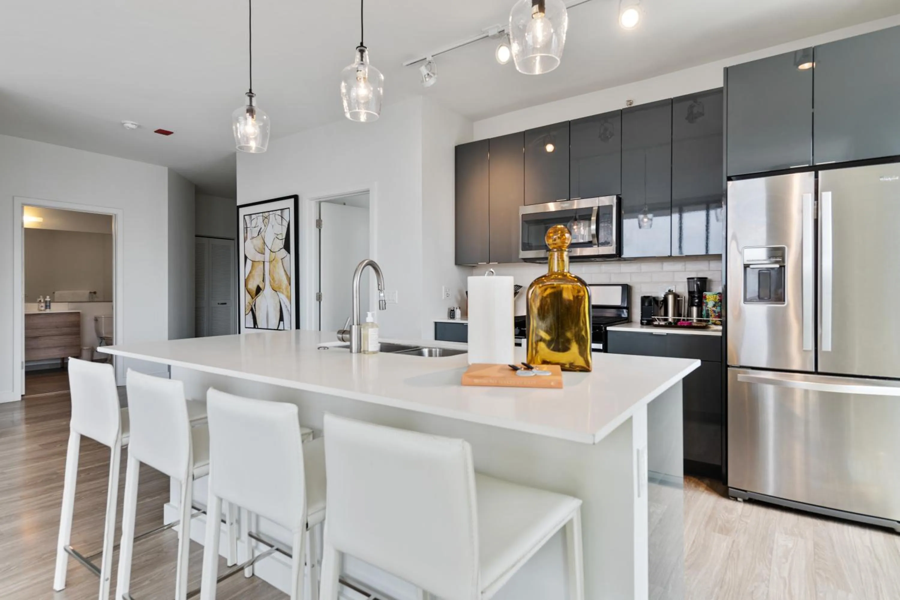 Kitchen or kitchenette in Aurelien Spacious Apartments in the Heart of Gold Coast