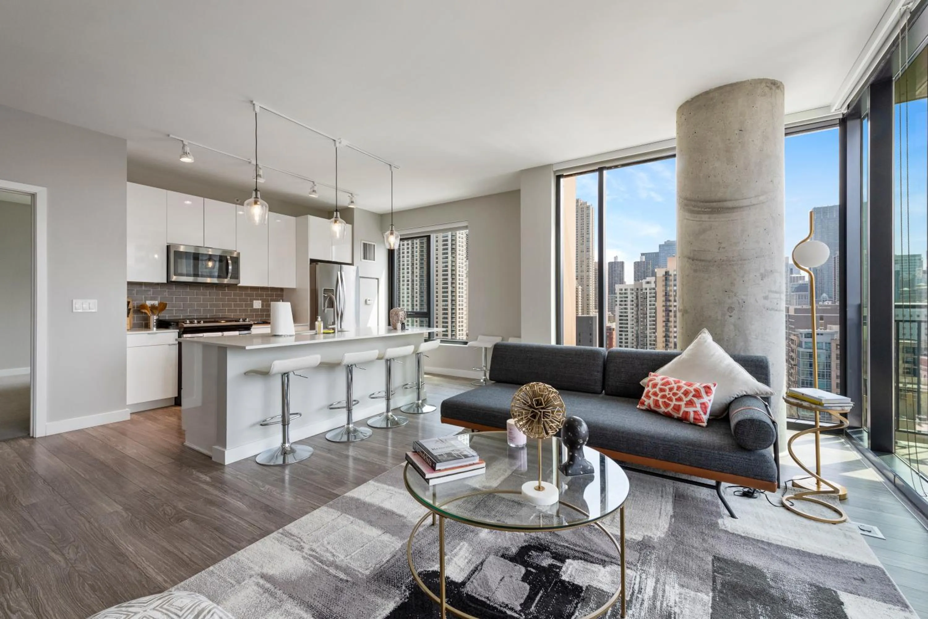 Living room in Aurelien Spacious Apartments in the Heart of Gold Coast