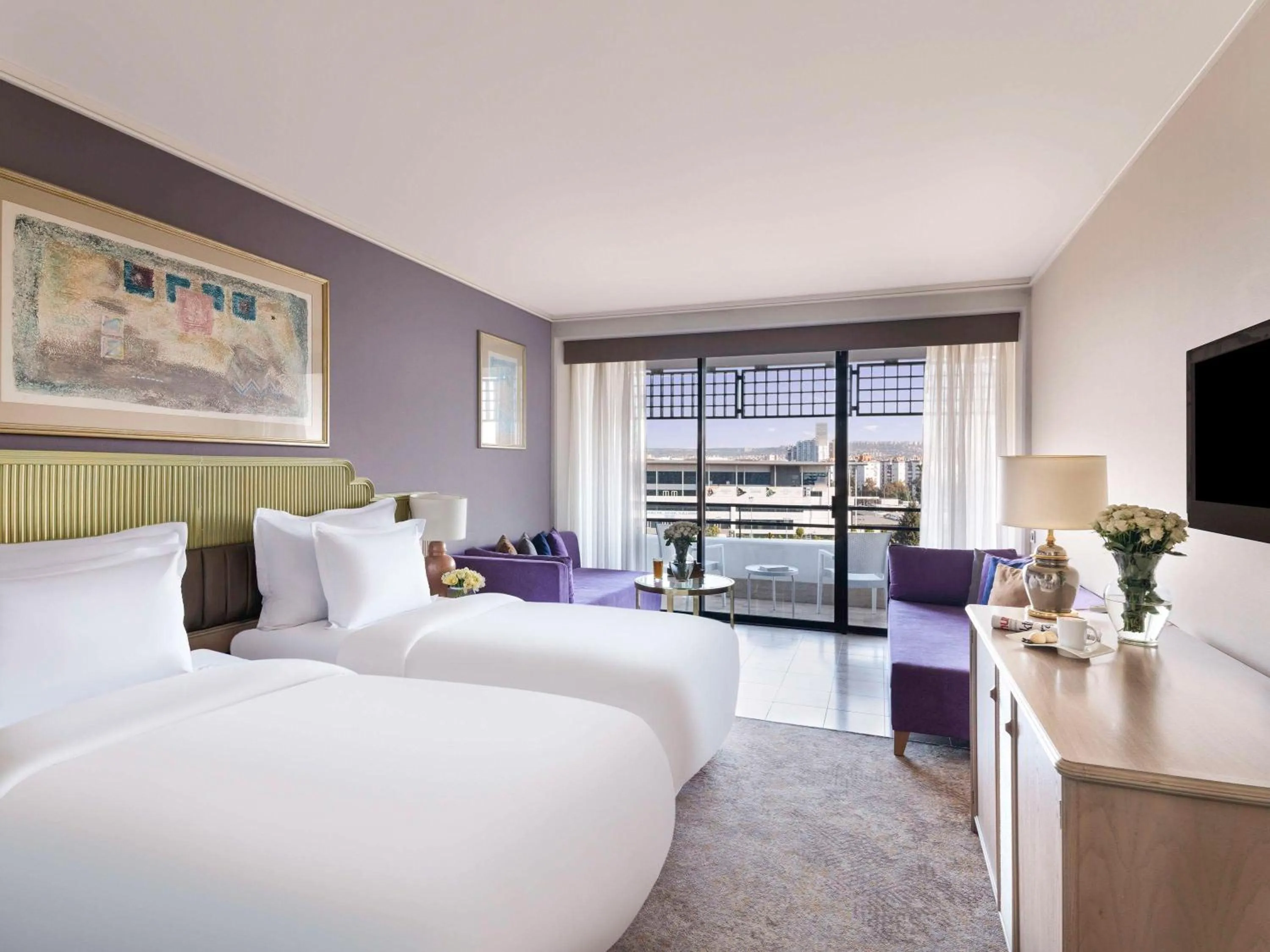 Bedroom, Bed in Rixos Downtown Antalya - The Land Of Legends Access