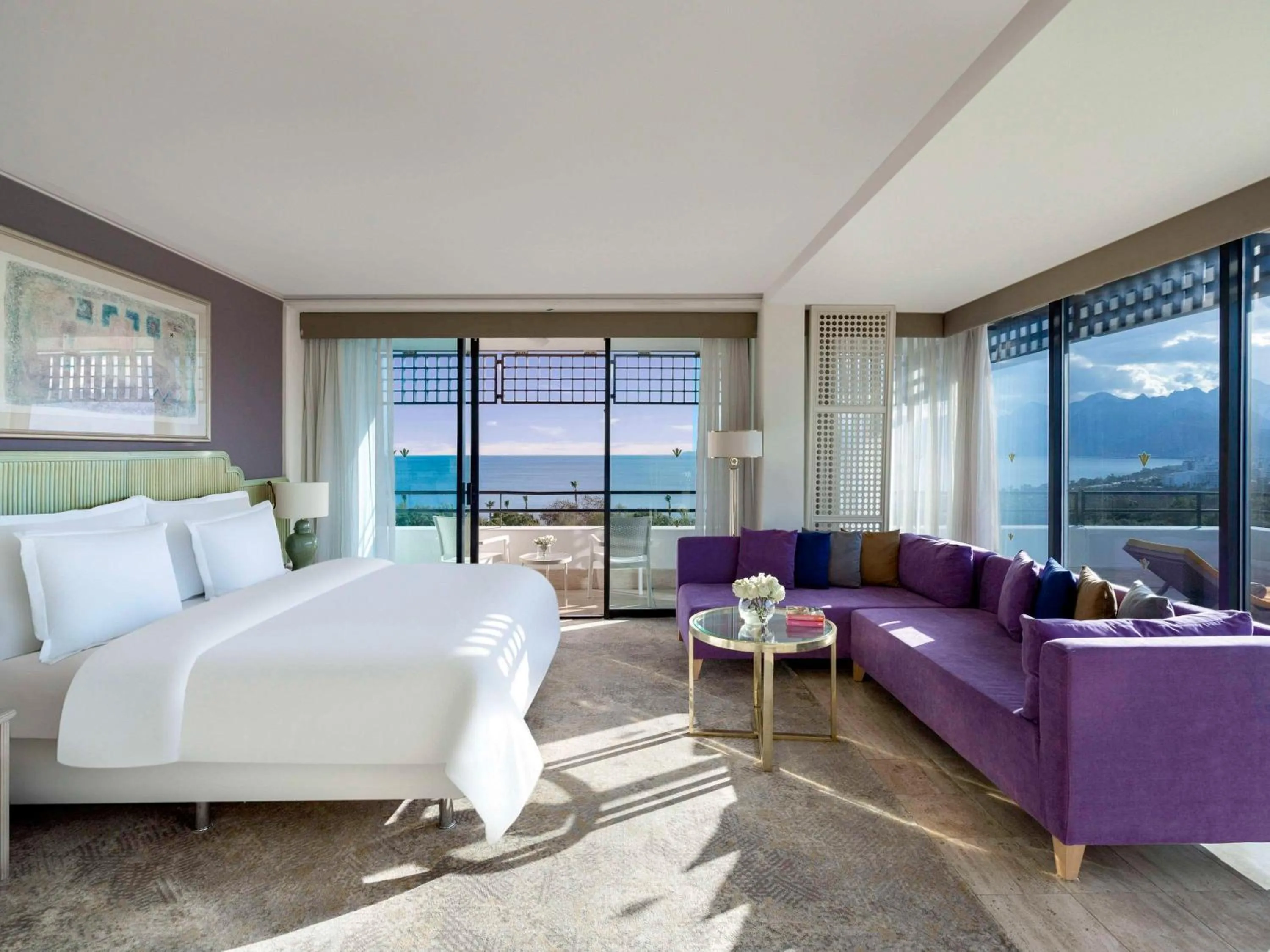 Bedroom, Bed in Rixos Downtown Antalya - The Land Of Legends Access