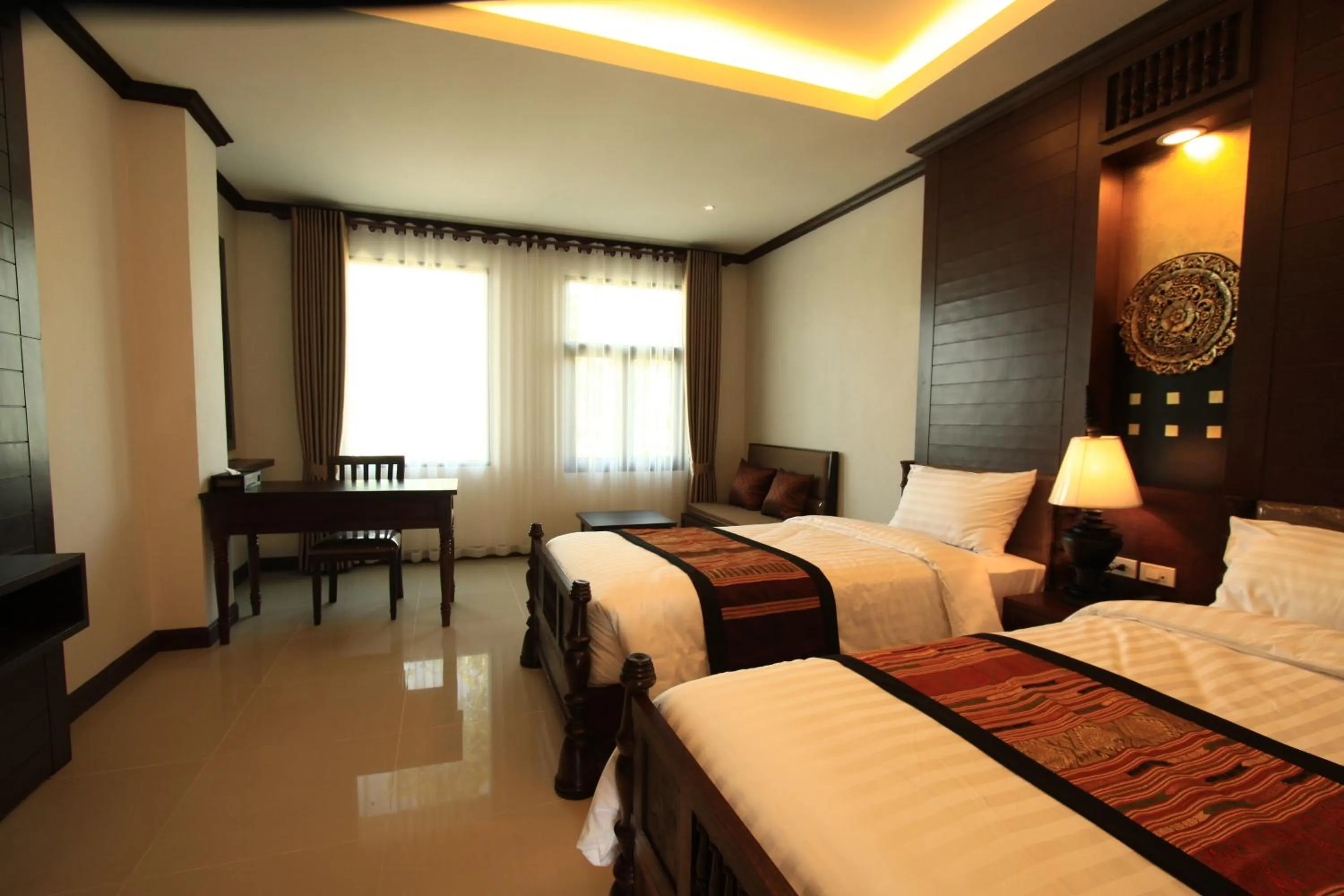 Bed in Baan Ratchiangsaen