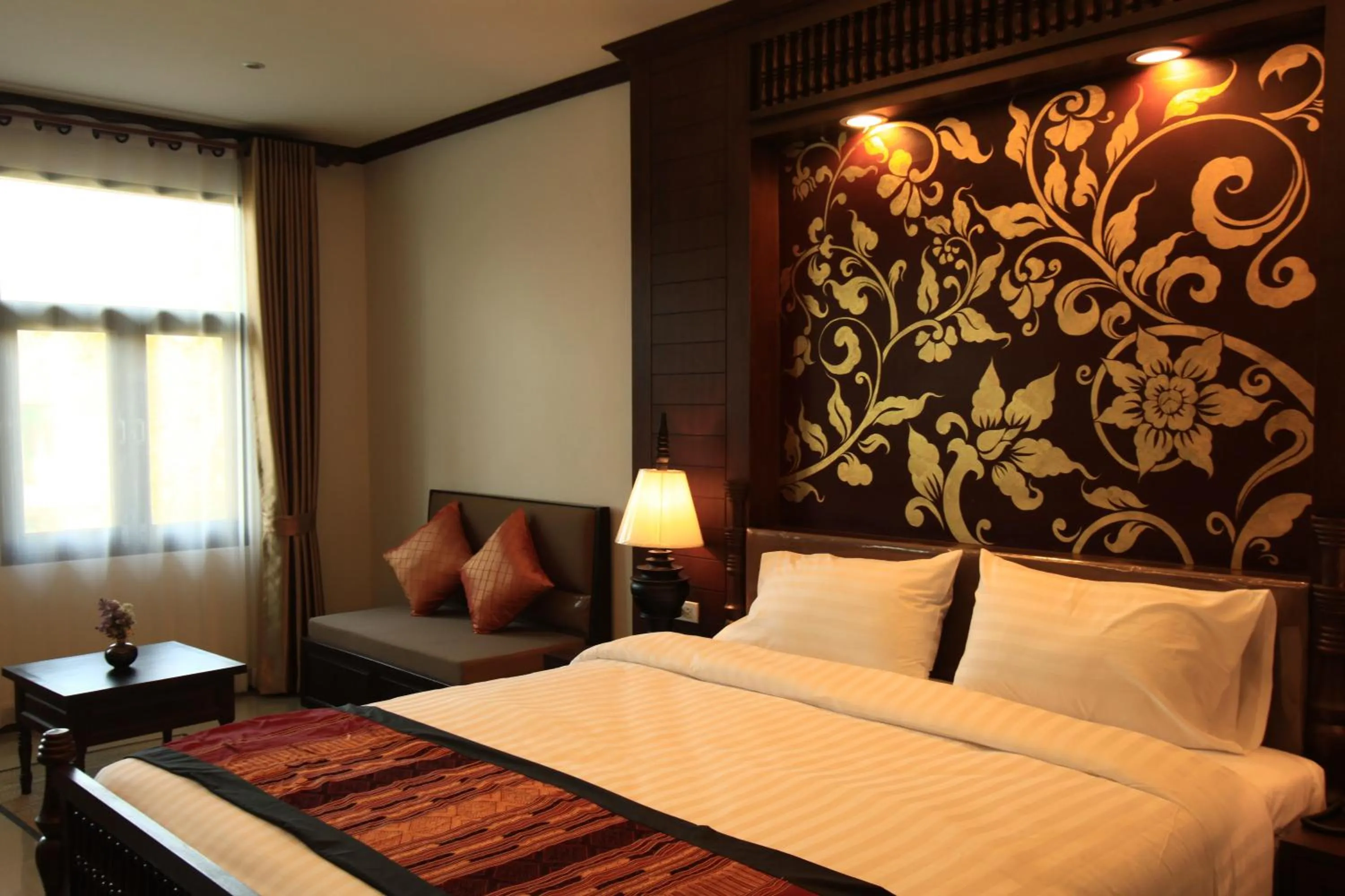 Bed in Baan Ratchiangsaen