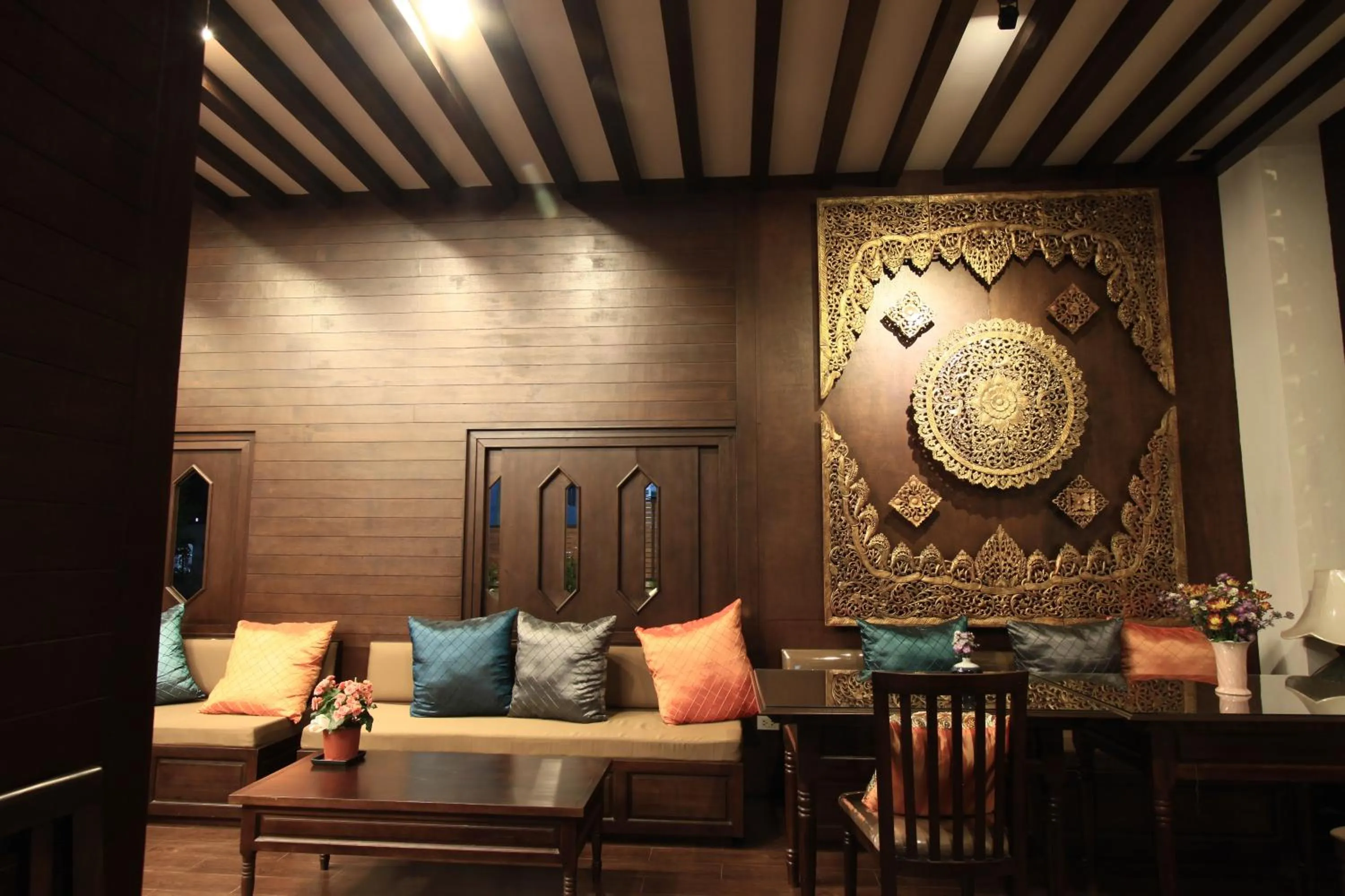 Lobby or reception in Baan Ratchiangsaen