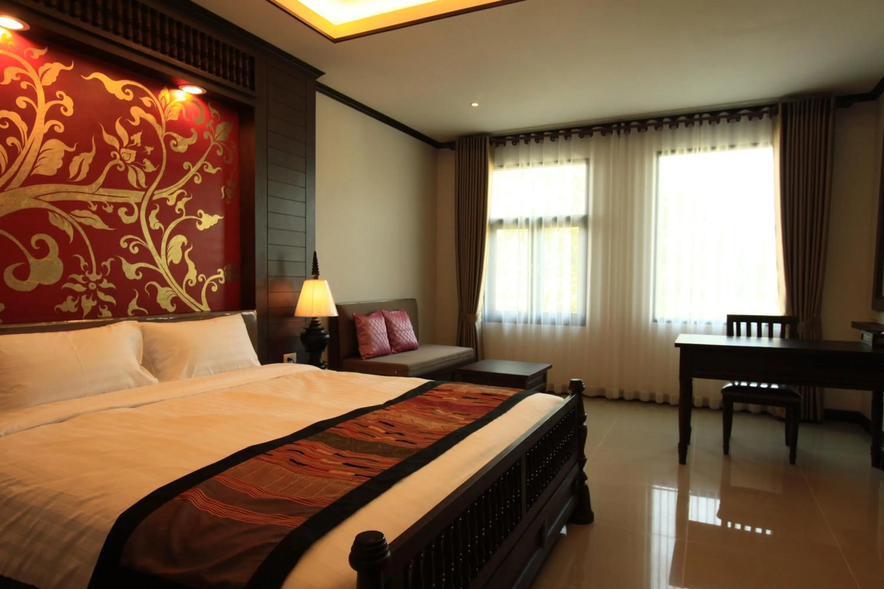 Bed in Baan Ratchiangsaen