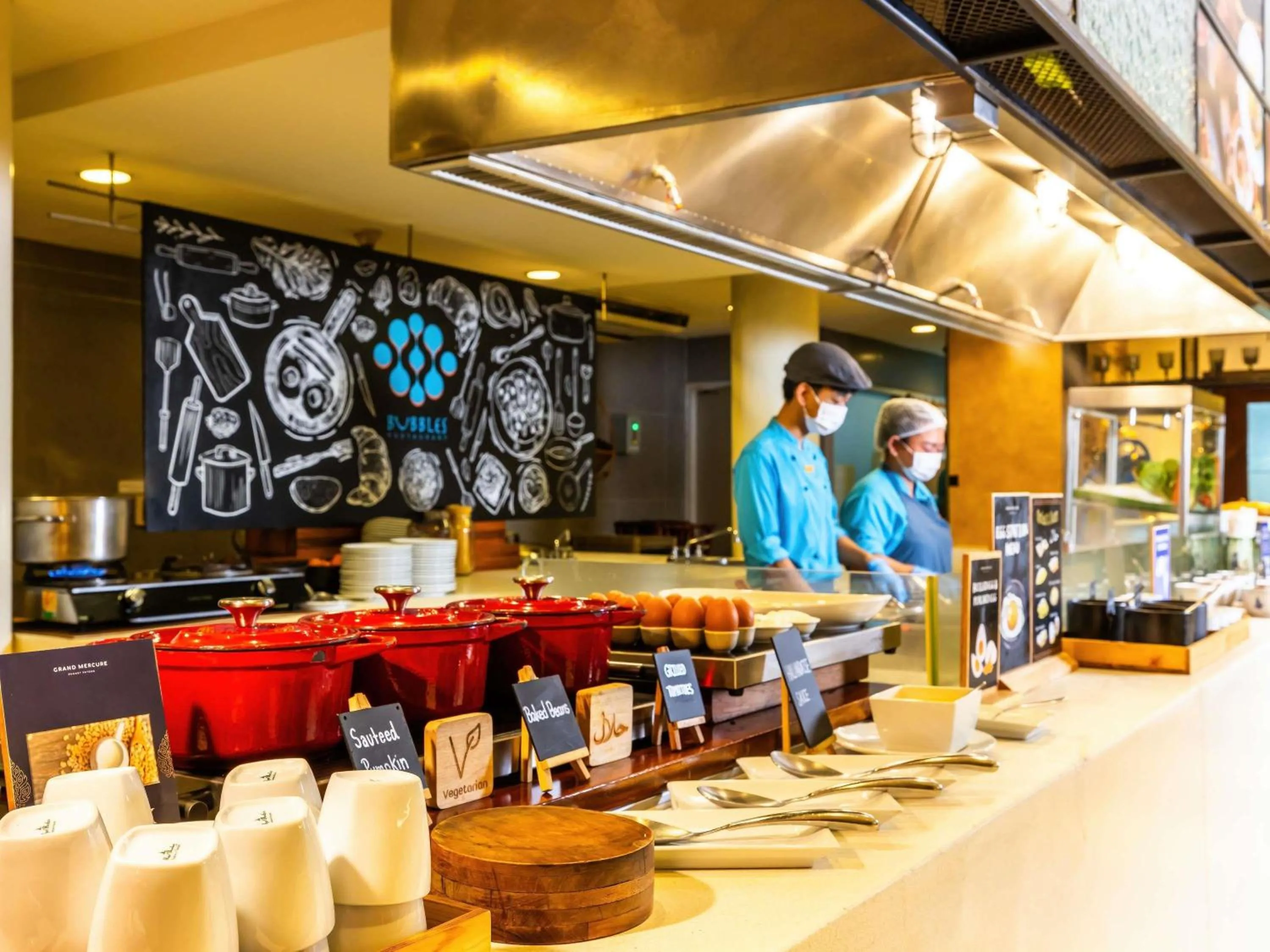 Breakfast in Grand Mercure Phuket Patong