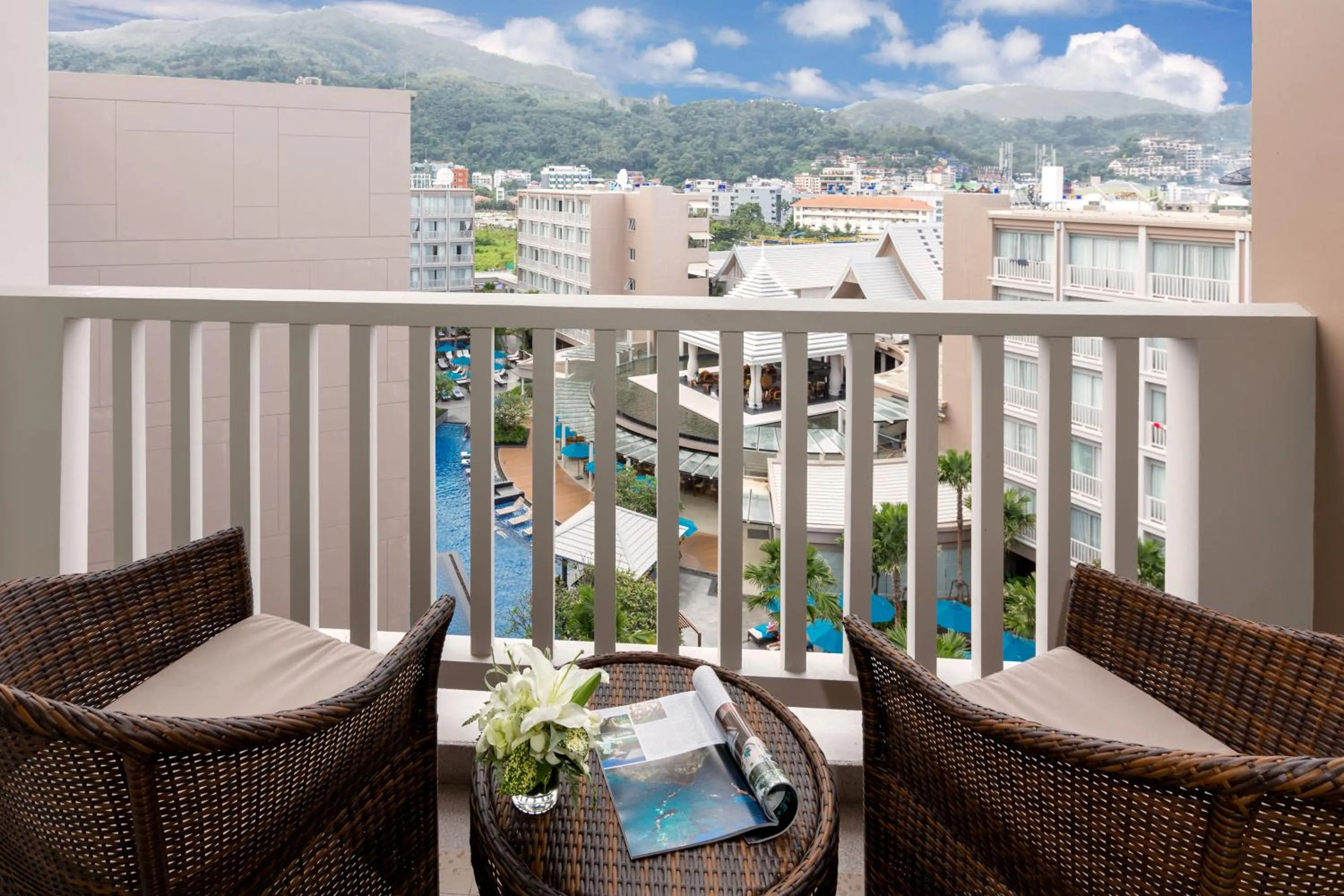 Balcony/Terrace in Grand Mercure Phuket Patong