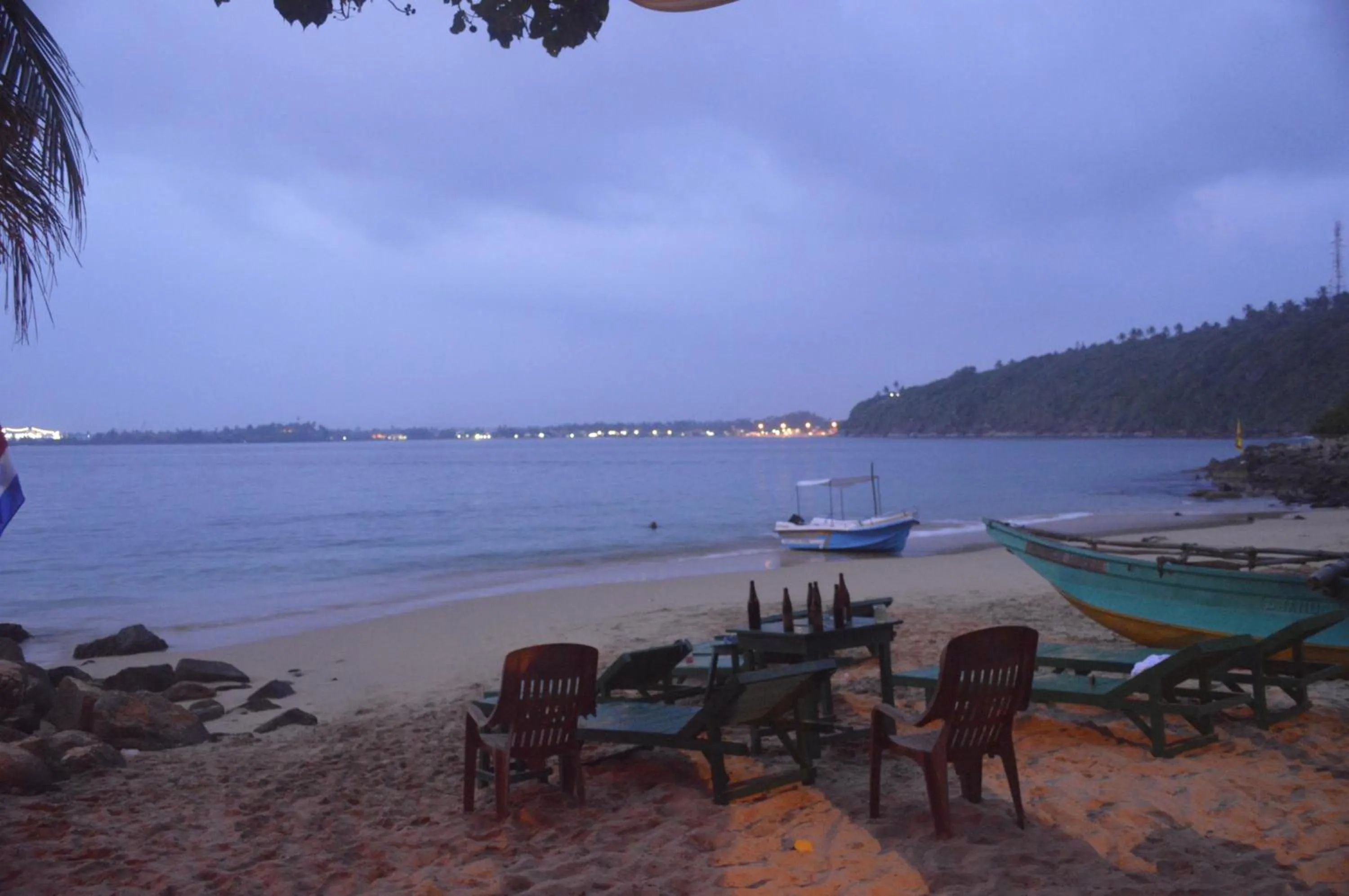 Beach in Villa Baywatch, Rumassala