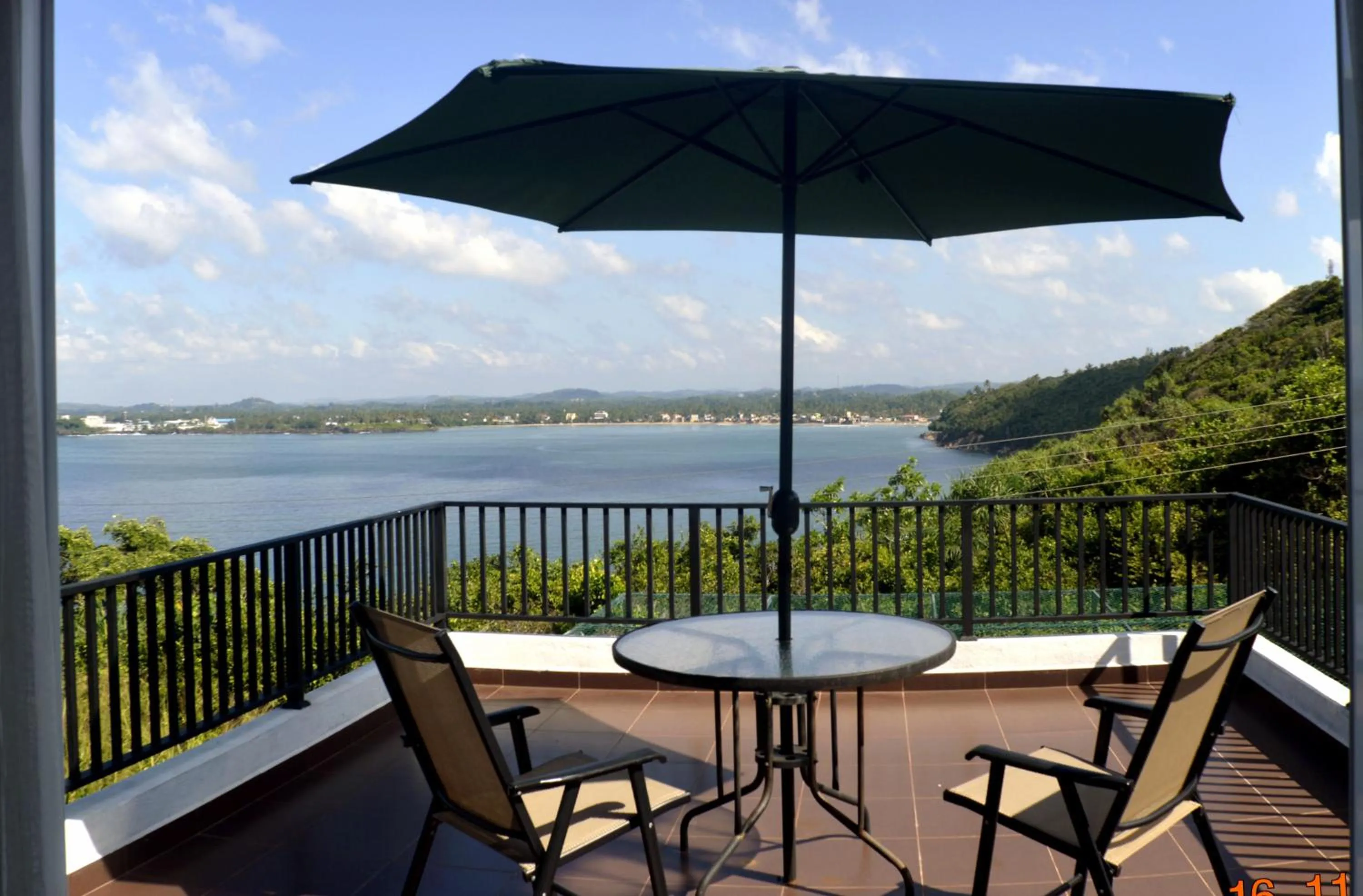 Balcony/Terrace in Villa Baywatch, Rumassala