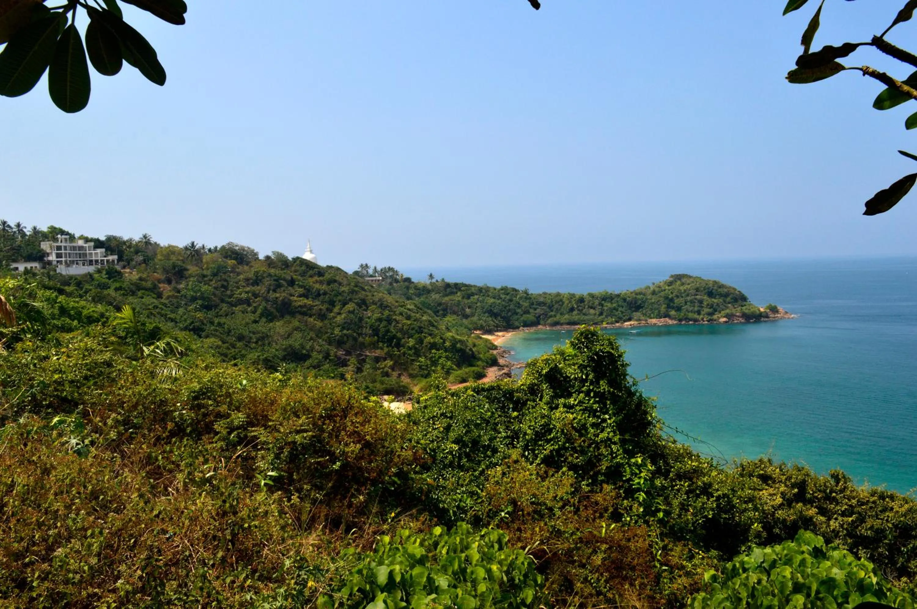 Natural landscape in Villa Baywatch, Rumassala